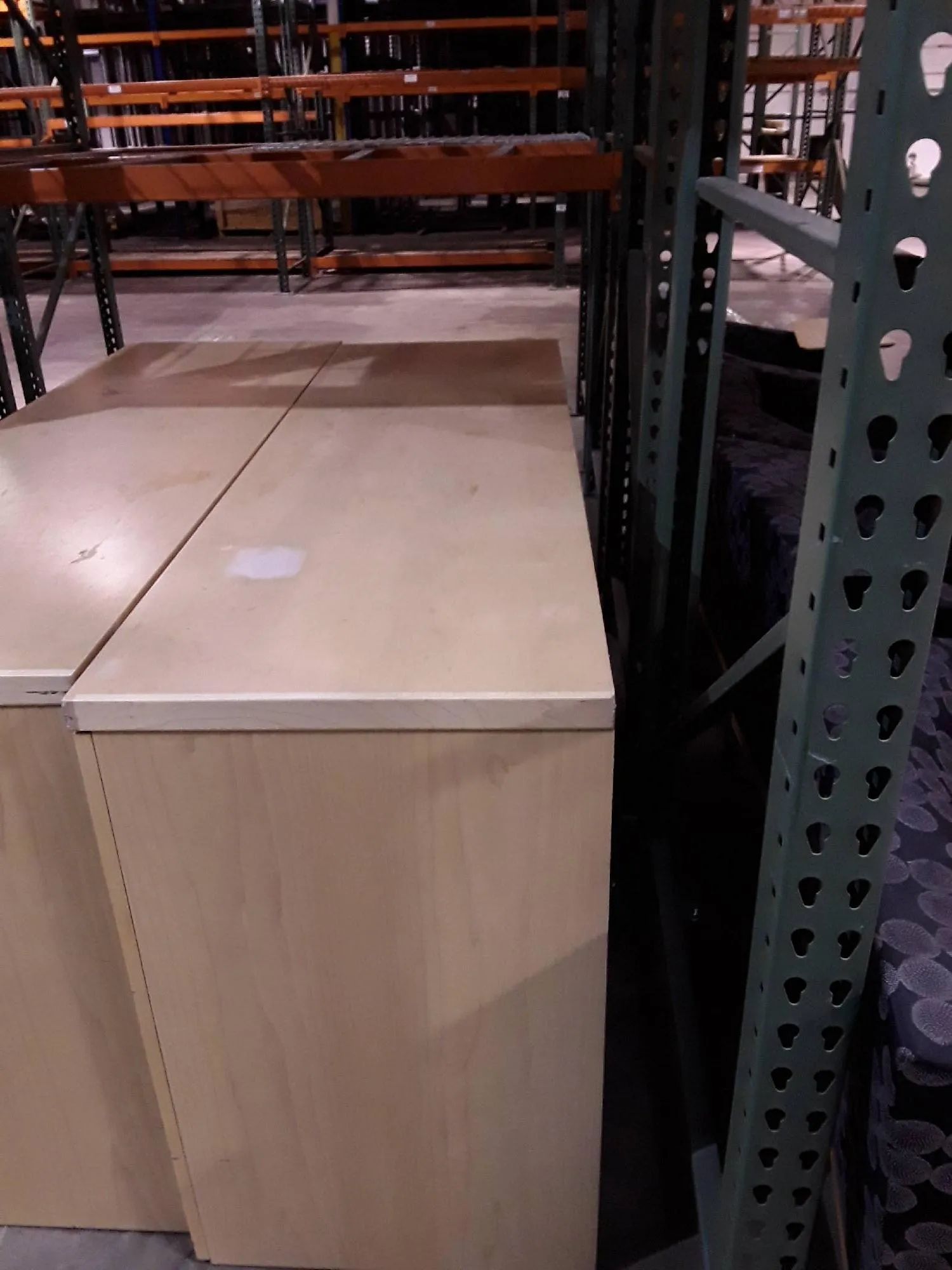 Used Lab Bench - Large Wooden Cabinet