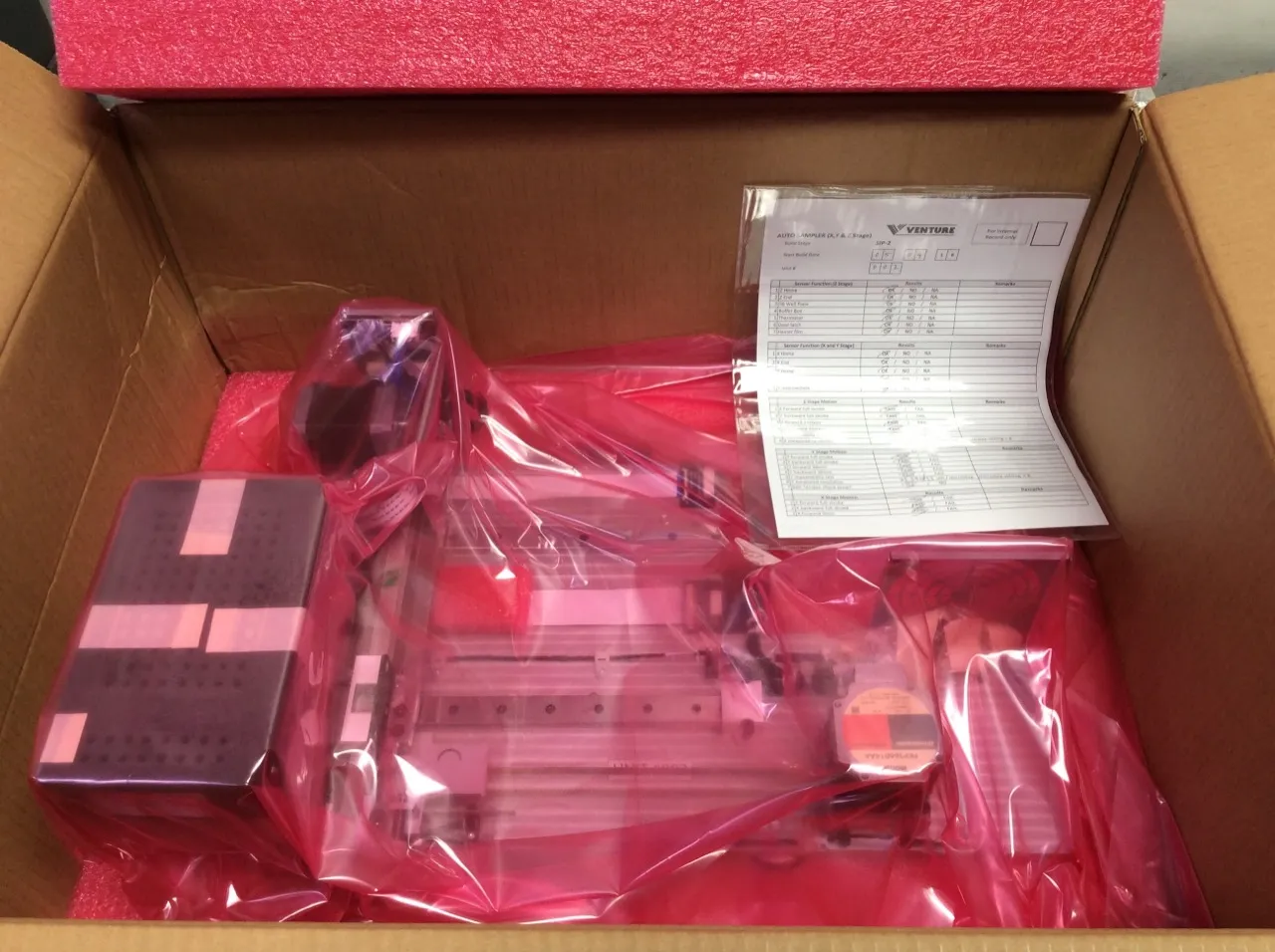 Custom Autosampler X,Y & Z Stage - Laboratory and Medical Equipment