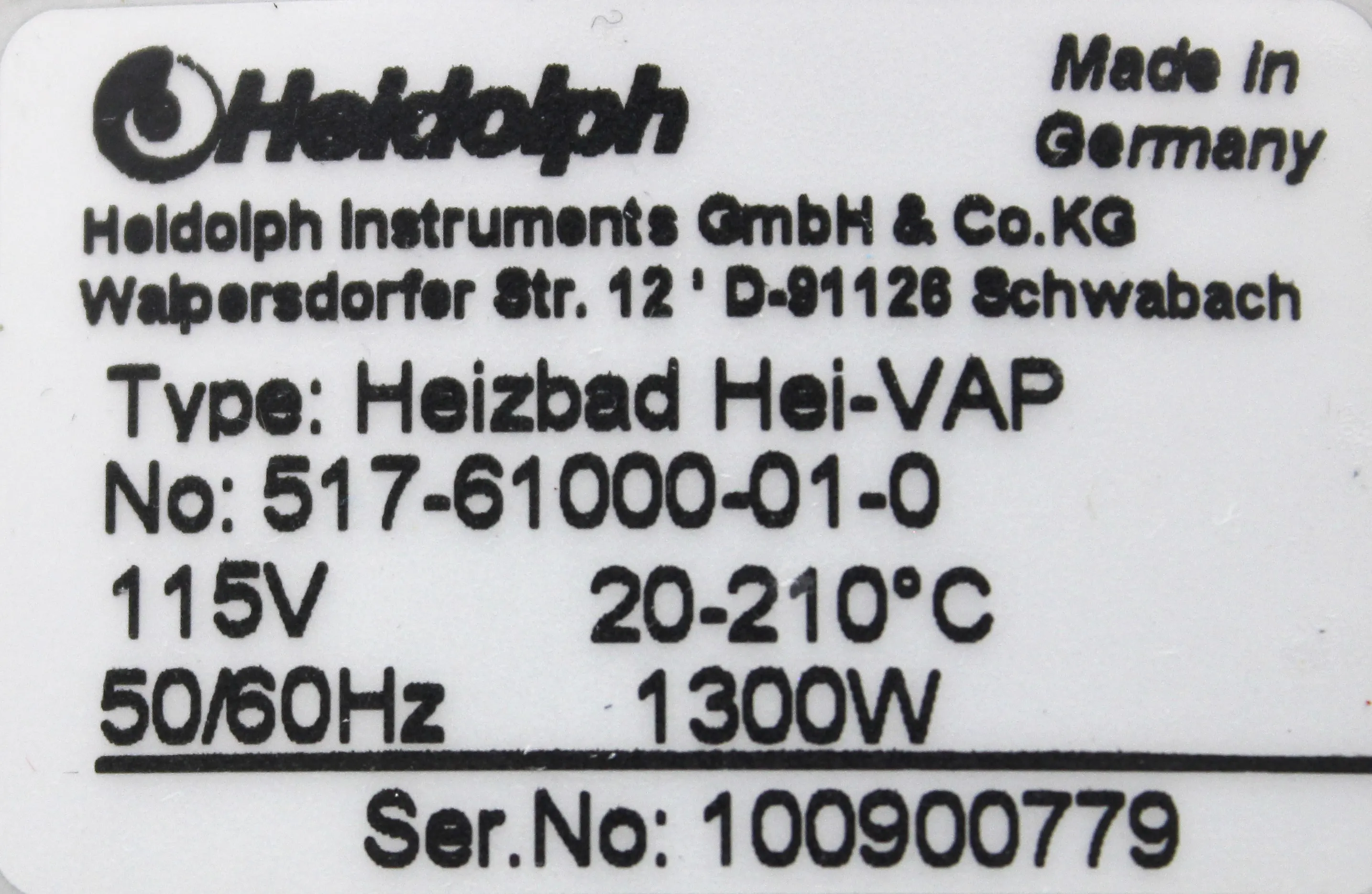 Heidolph Basis Hei-VAP Rotary Evaporator with Heizbad and Rotavac Valve 560-00000-01-1 021002760