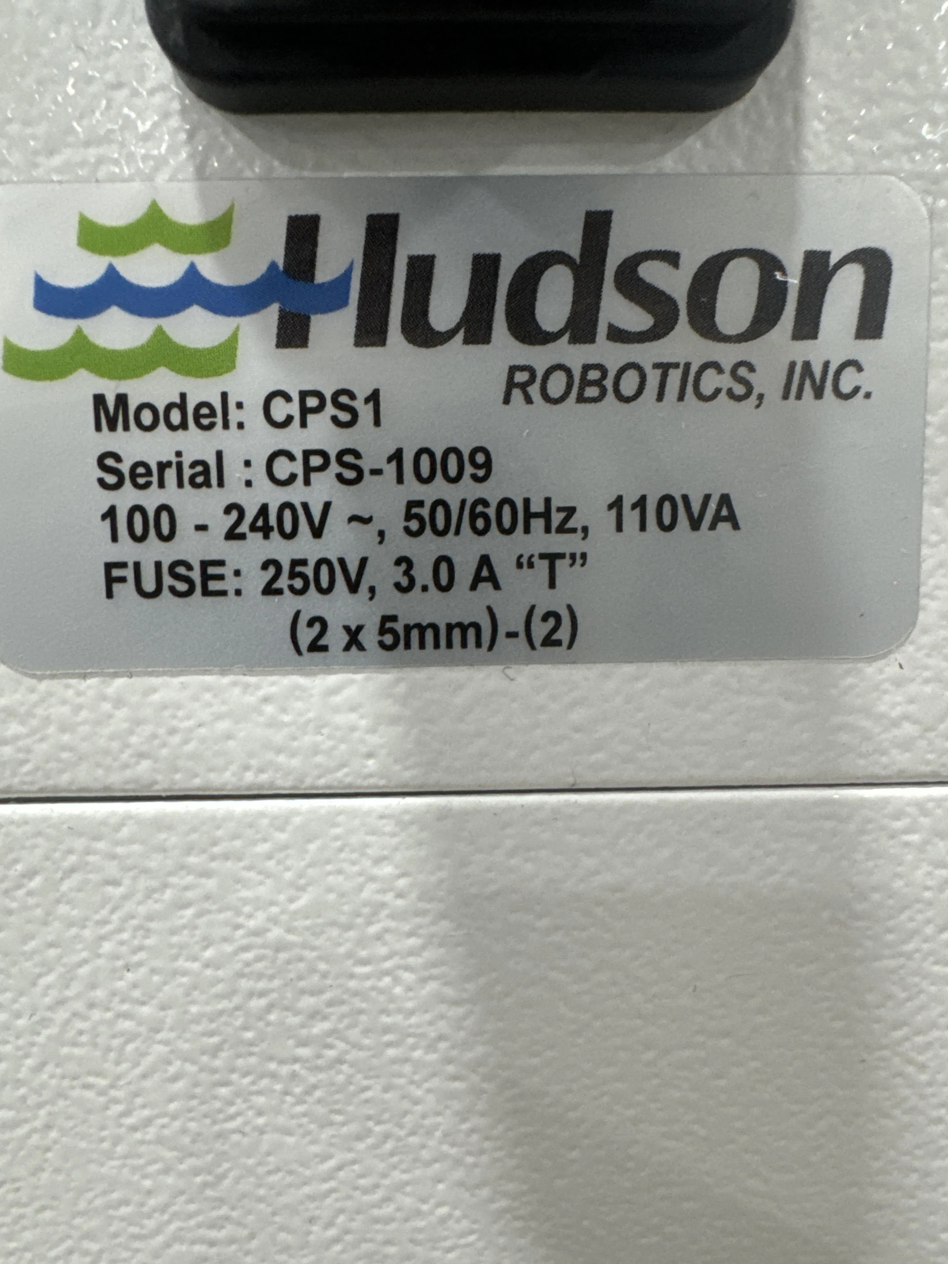 Hudson Control Group CPS1 Plate Handling