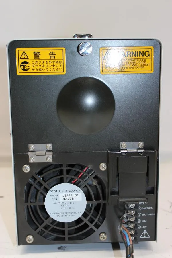 Hamamastu Lightningcure UV Spot Lightsource LC4