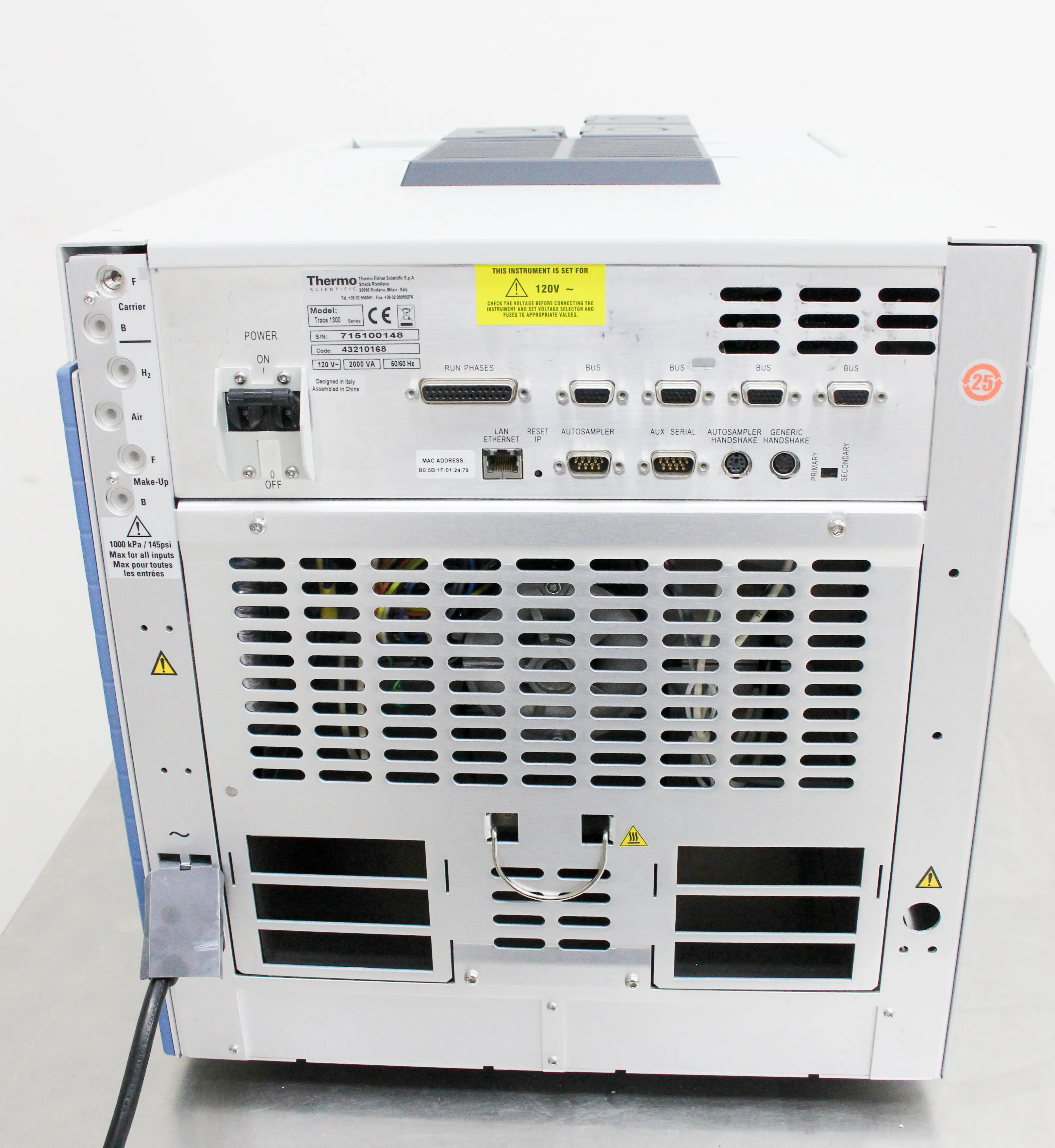 Preowned Thermo Scientific Trace 1310 GC System Needs Repairs