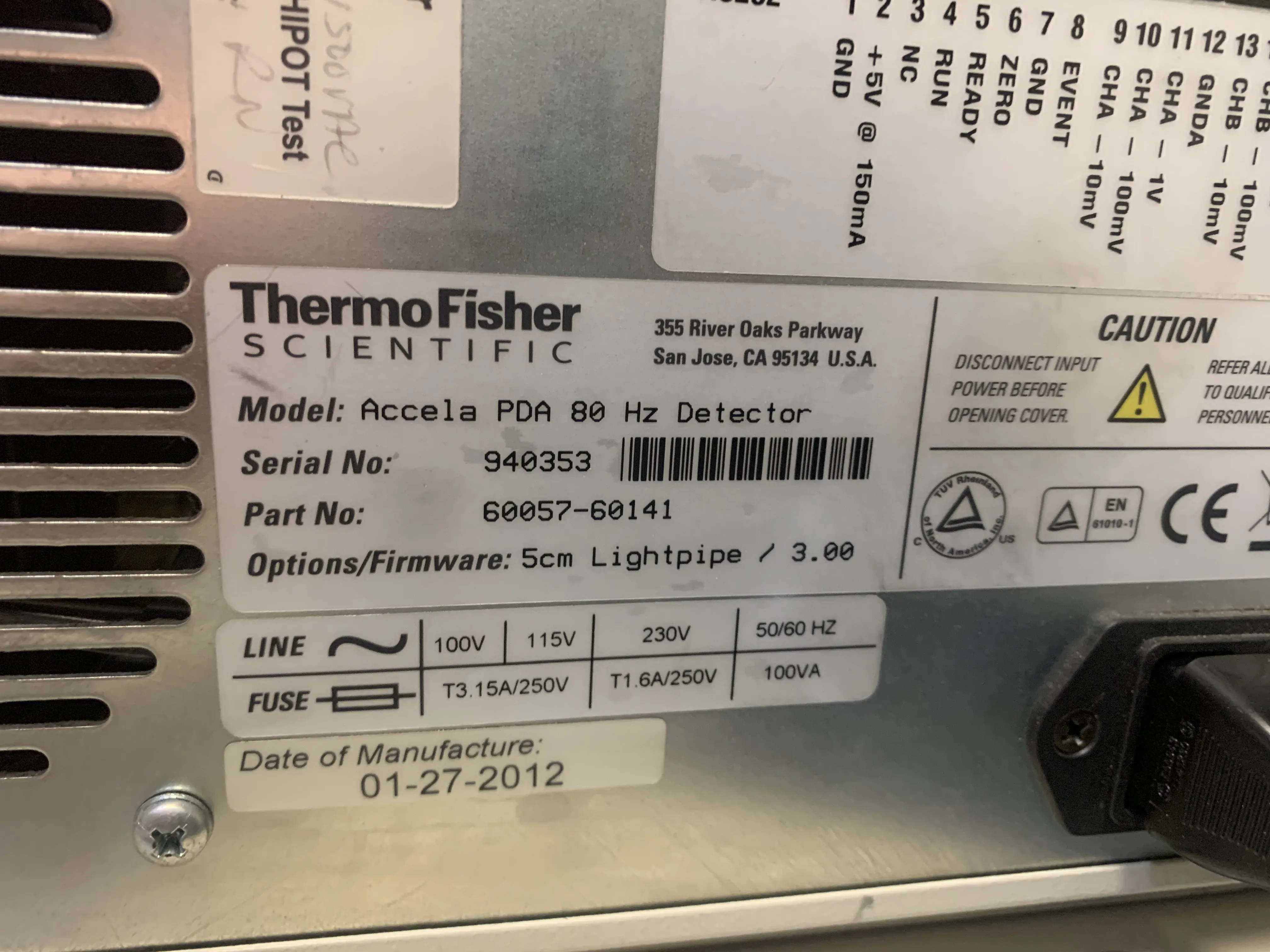 Thermo Fisher Accela HPLC System