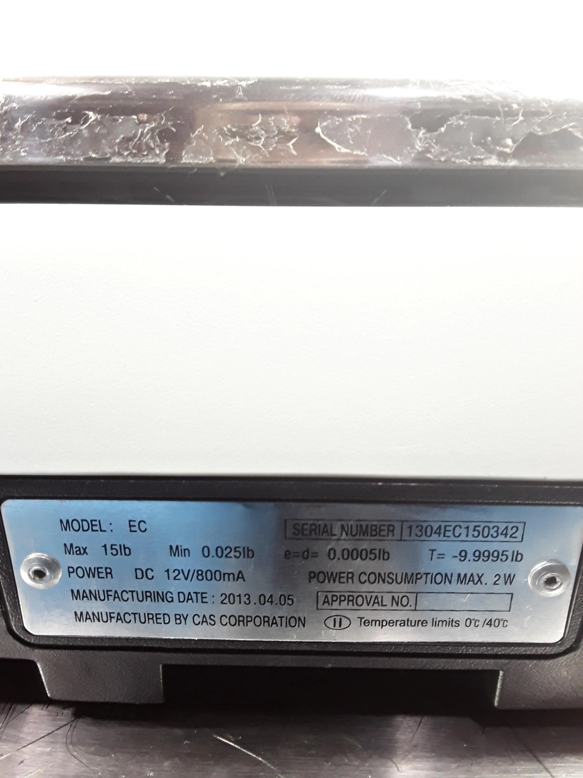 CAS EC Series Counting Scale