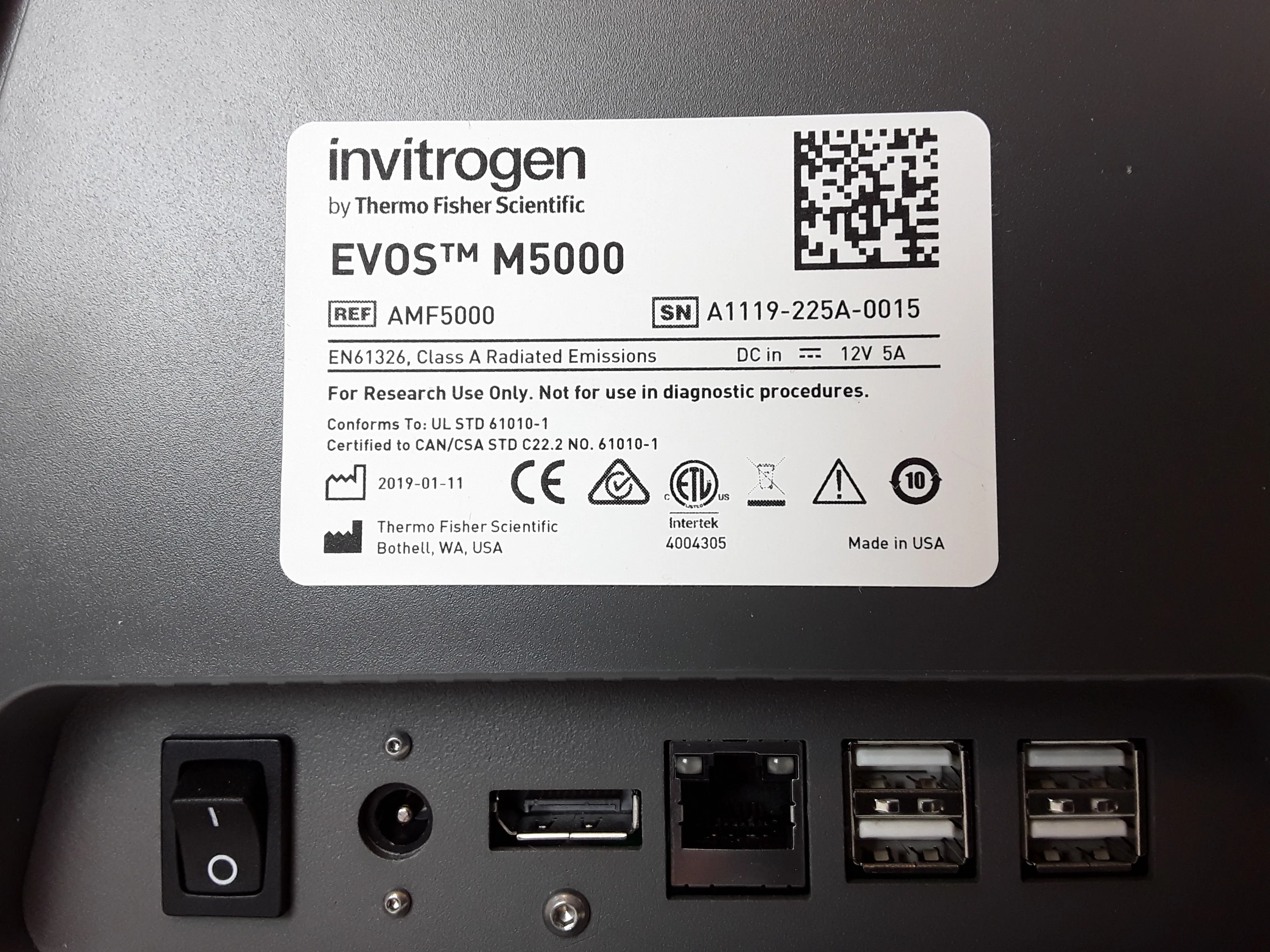 Invitrogen EVOS M5000 Fluorescence Microscope