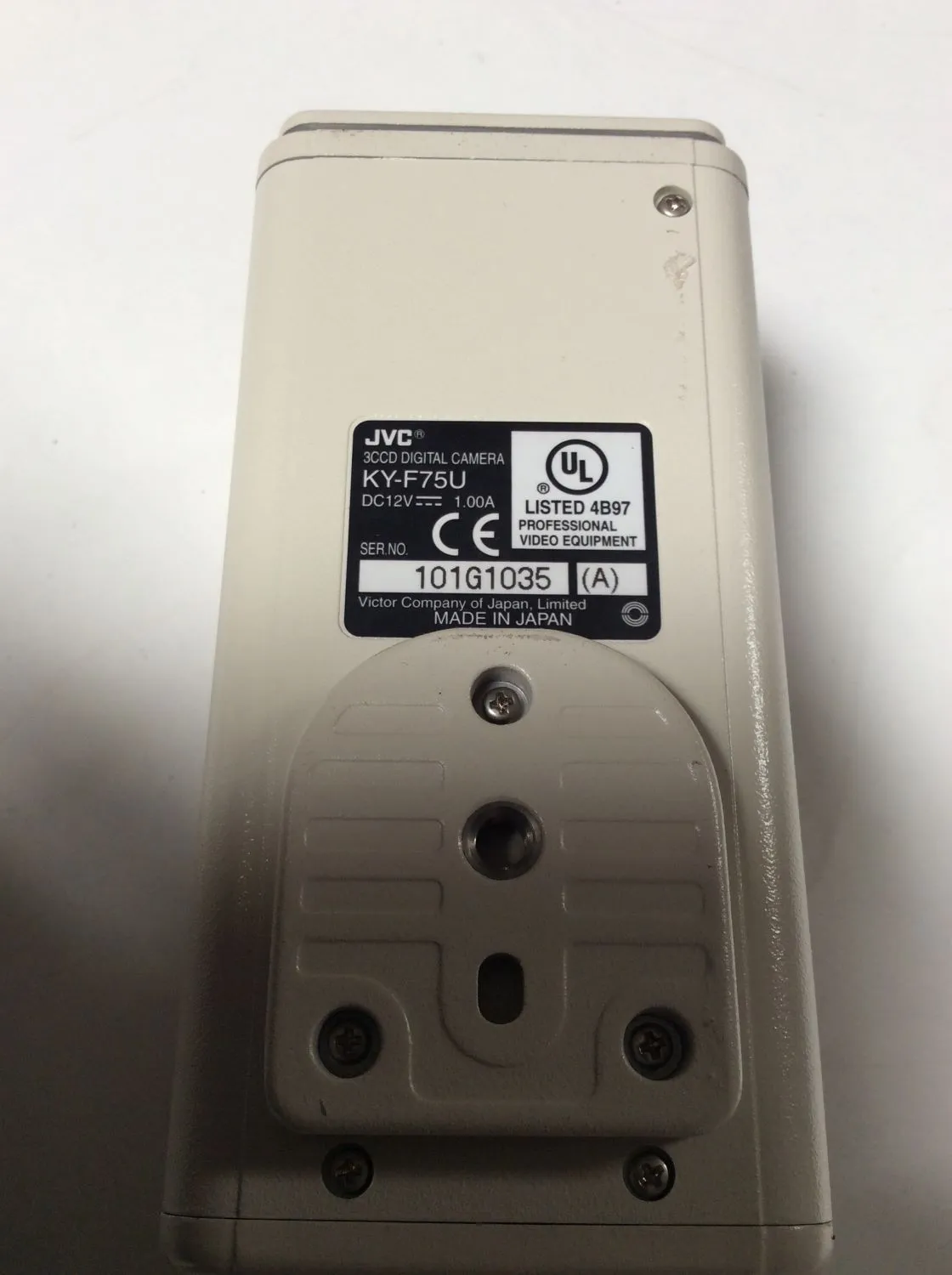 JVC KY-F75U 3-CCD SXGA Digital Imaging Camera