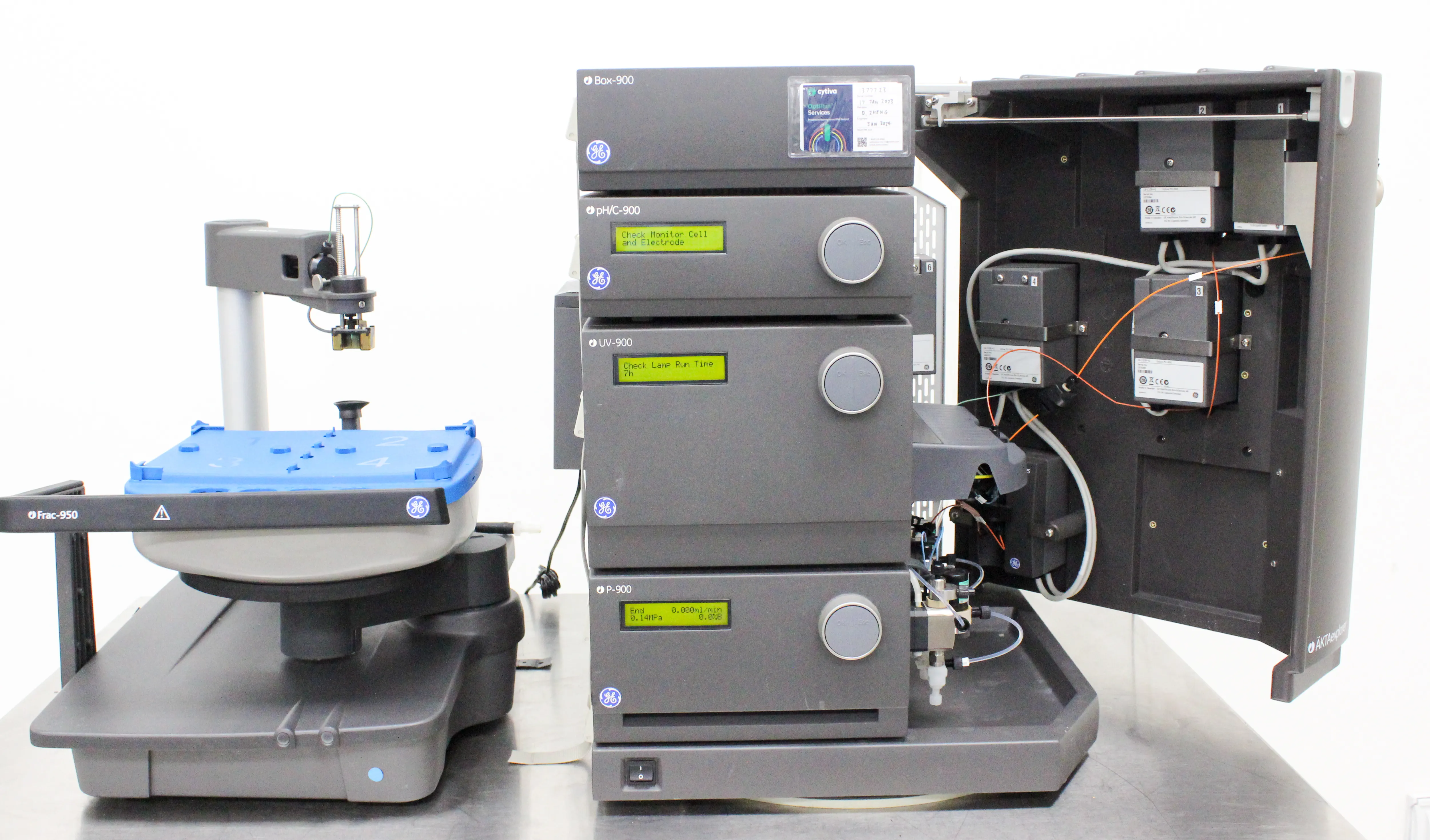 GE AKTAexplorer FPLC Liquid Chromatography System