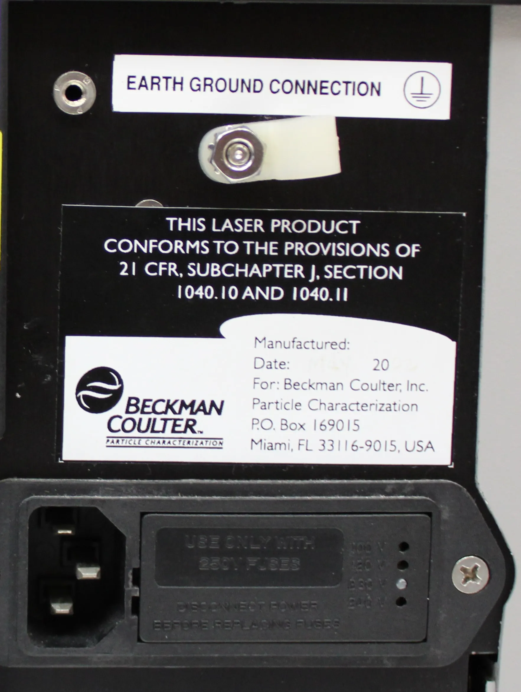 Beckman Coulter LS 13 320 MW Laser Diffraction Particle Size Analyzer with Aqueous Liquid Module (ALM)