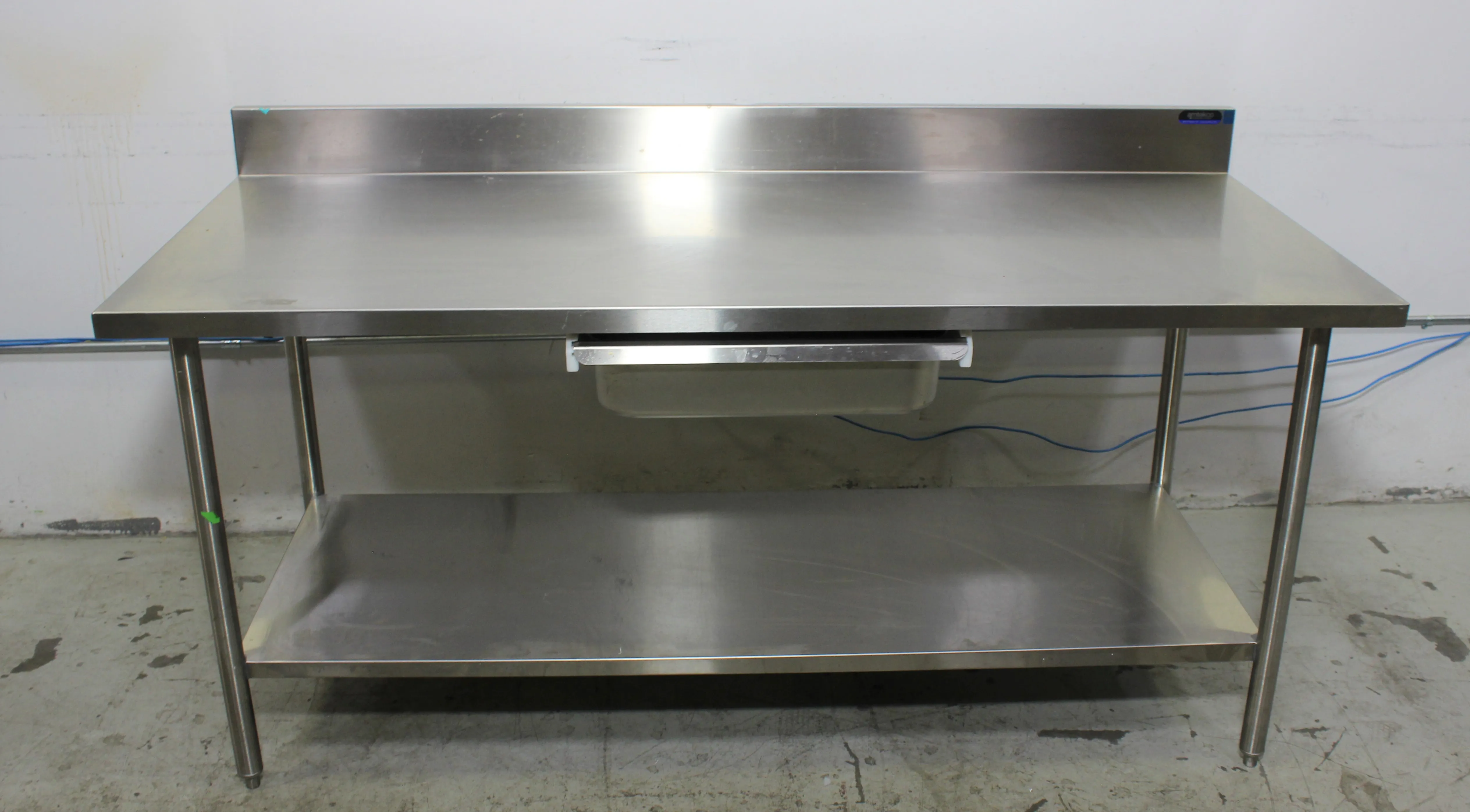 Amtekco AWT372S5BSMCR Stainless Steel Work Table