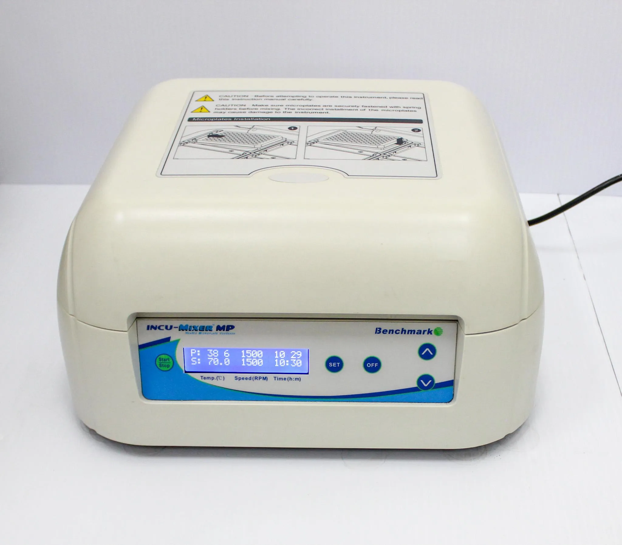 Benchmark Scientific Incu-Mixer MP Heated Microplate Vortexer H6004-1056 Incubator Shaker