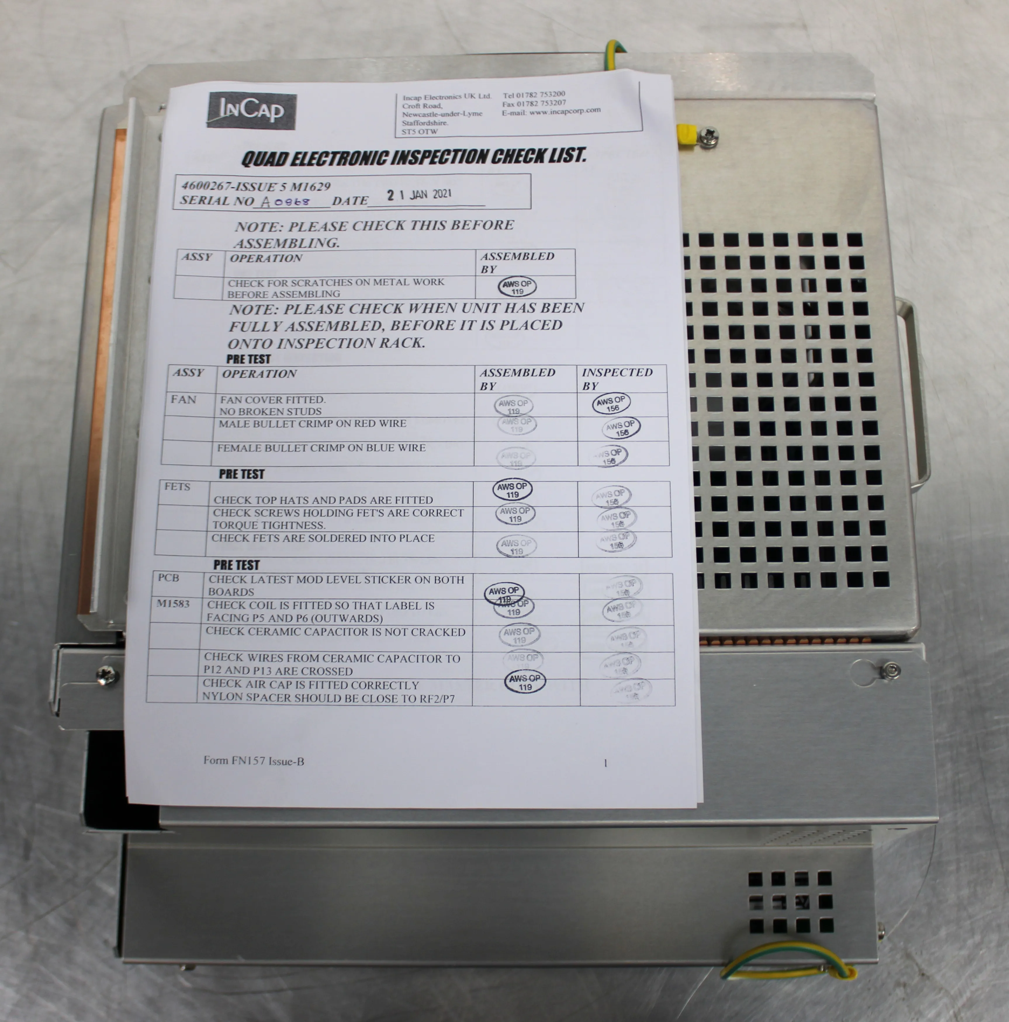 Thermo Fisher 4600267-05 Quad Electronic XS HPLC/FPLC/GC/CE Accessory New other (see details)