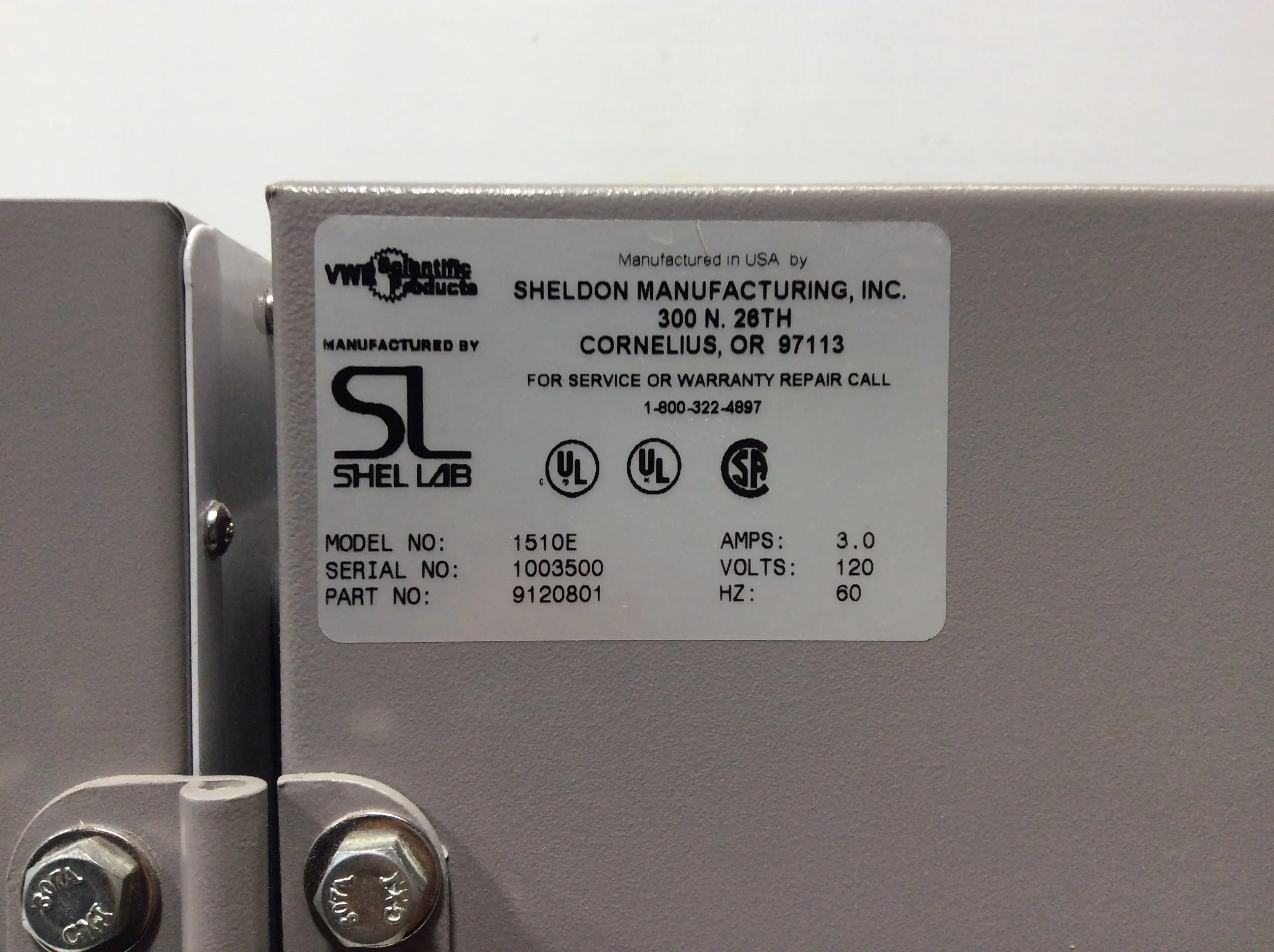 VWR Scientific Products 1510E Incubator - Used Lab Equipment - Fully Tested