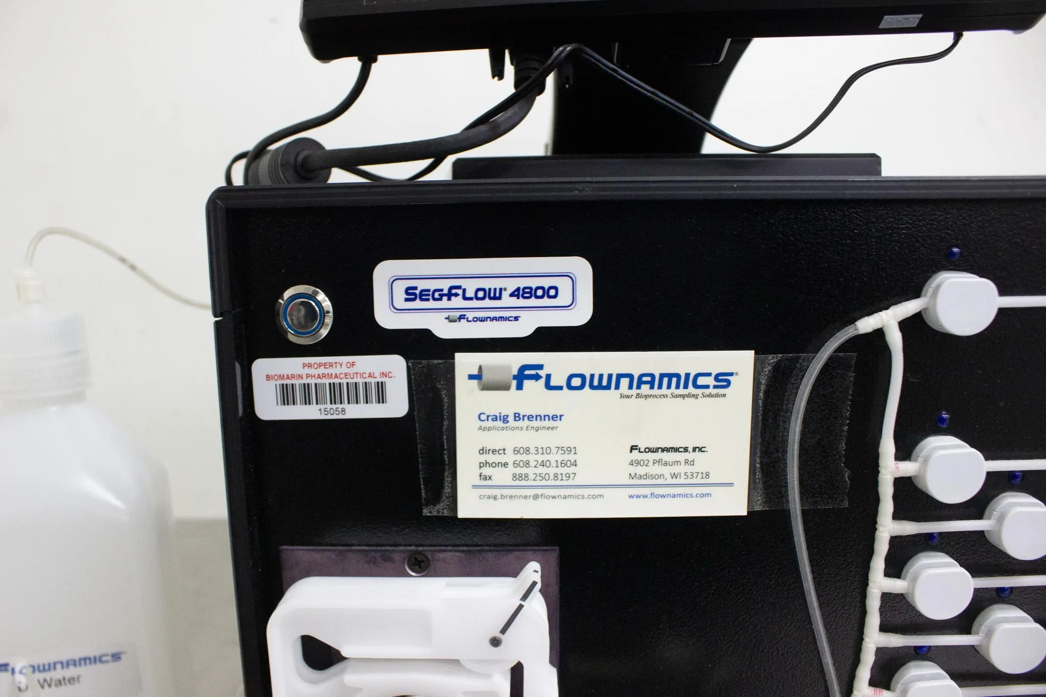 Flownamics Seg-Flow 4800 Automated Bioreactor Sampling System