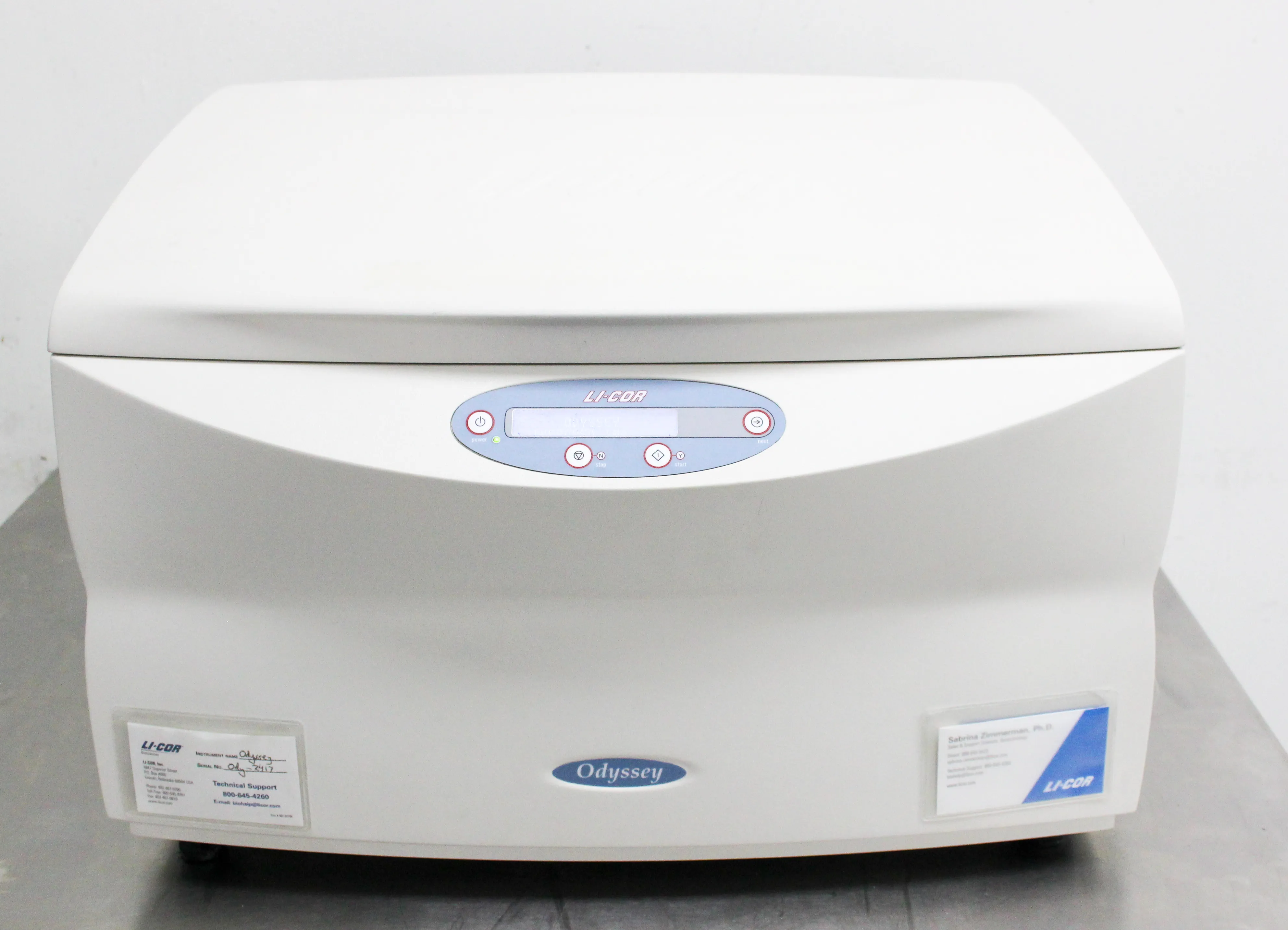 Odyssey Li-Cor Model 9120 Infrared Imaging System