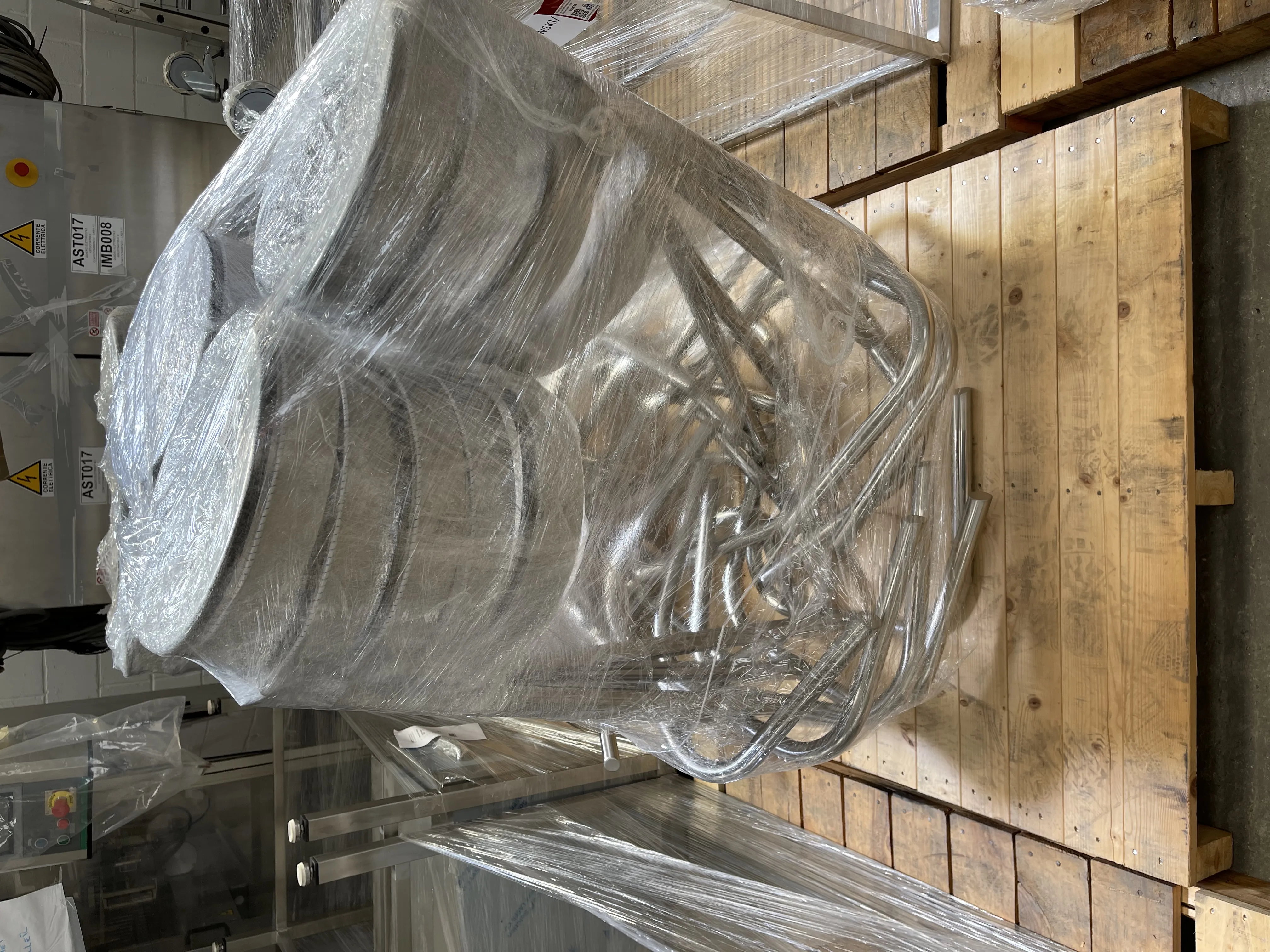 Stainless Steel Bin Holder