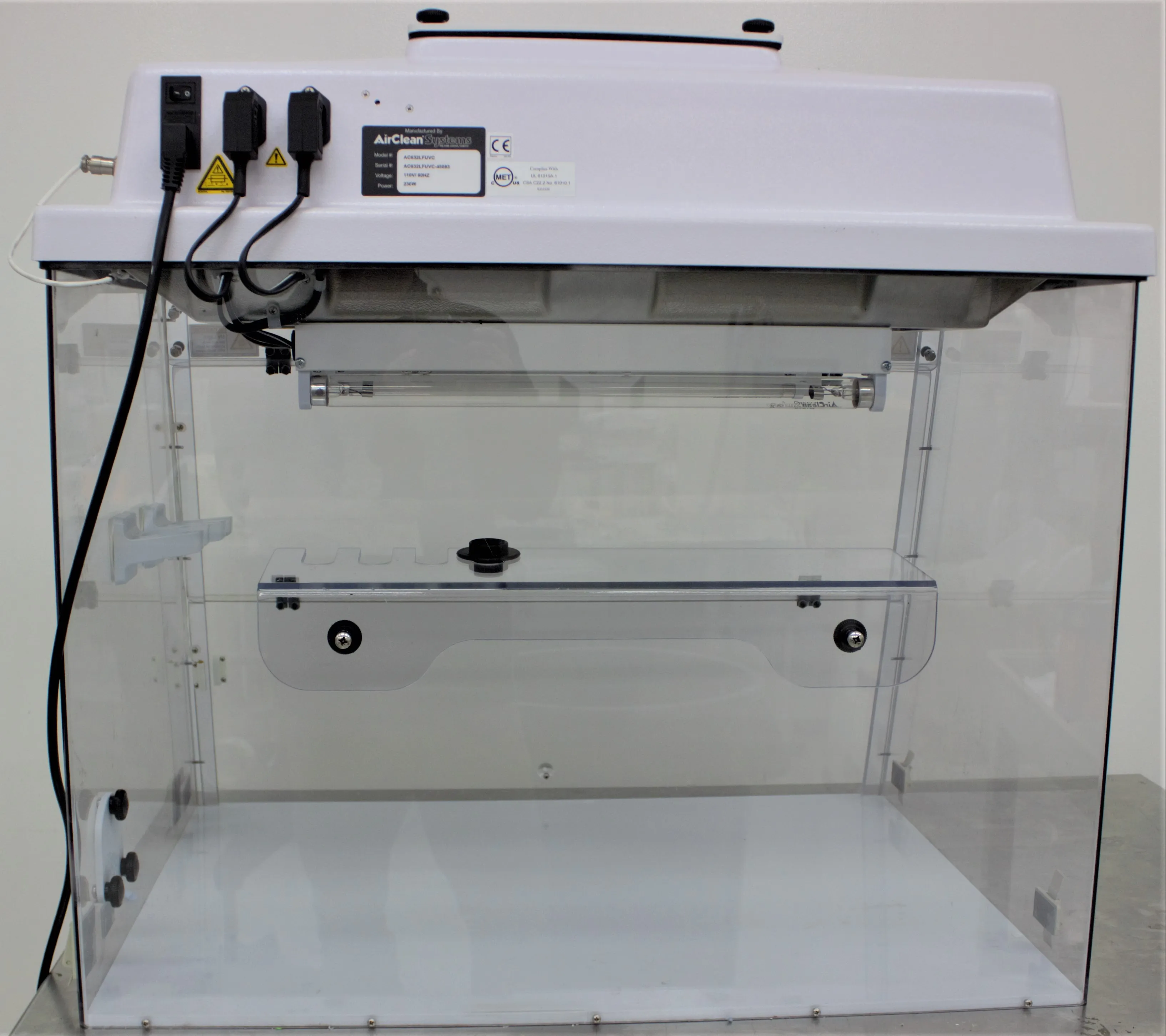 Air Clean Systems 600 PCR Workstation Fume Hood