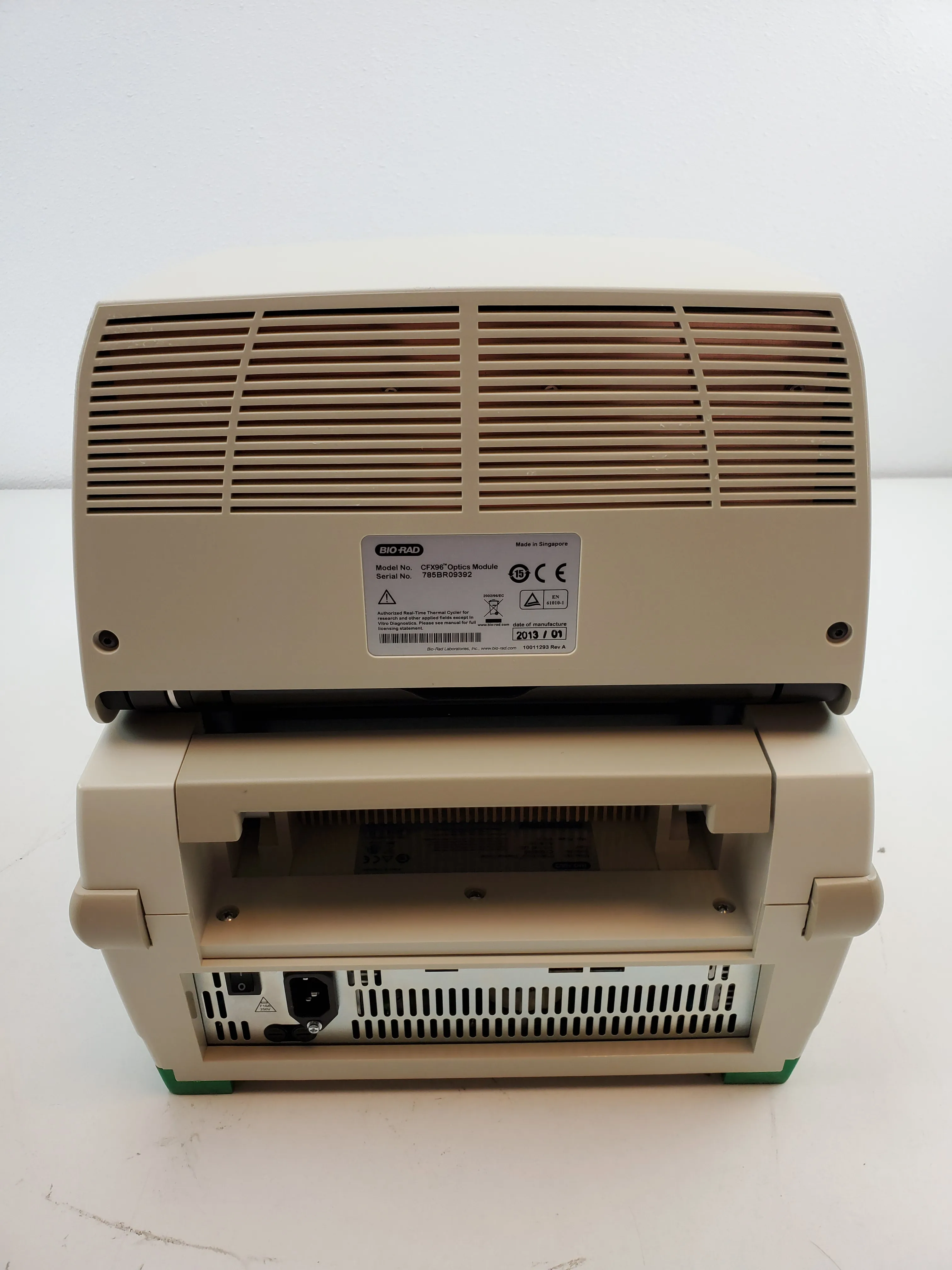 BIO-RAD CFX96 Optics Module; C1000 Touch Thermal Cycler - Real Time PCR