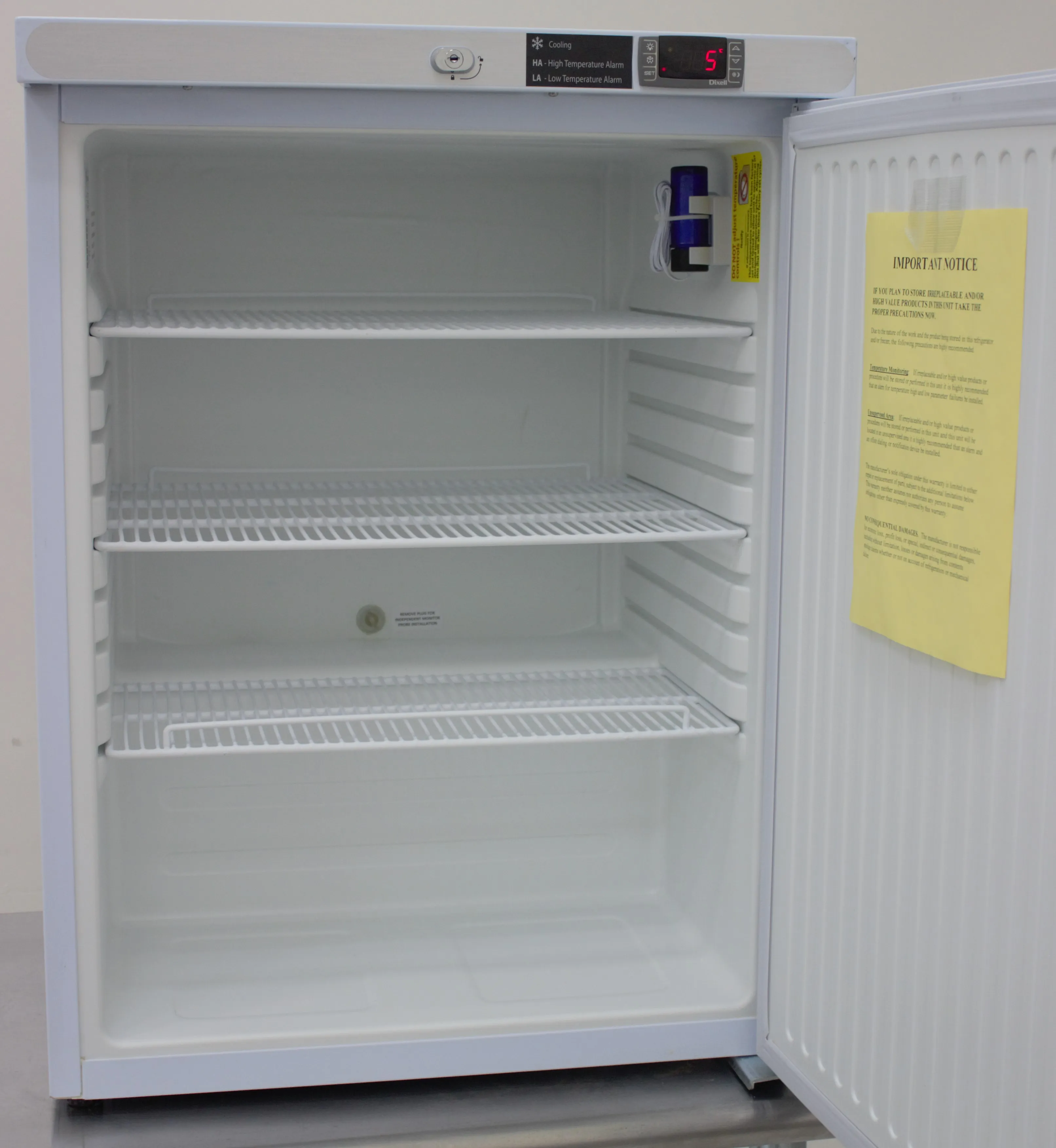 American Biotech Supply 5 Cu Ft Standard Undercounter Flammable Storage Refrigerator ABT-FRP-04