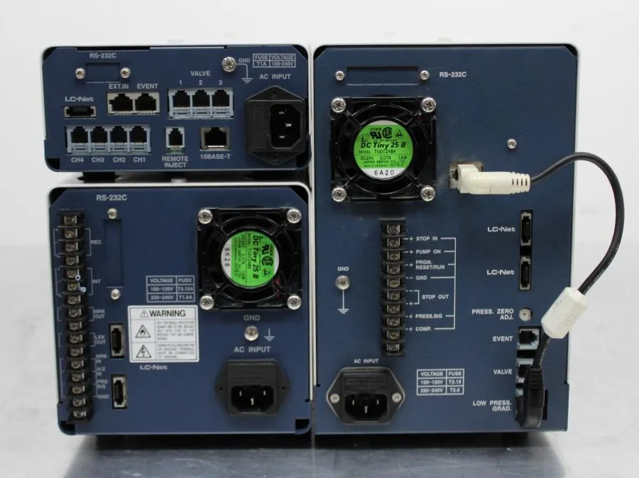 JASCO HPLC SYSTEM PU-2089 Plus UV-2075 Plus LC-NET II/ADC