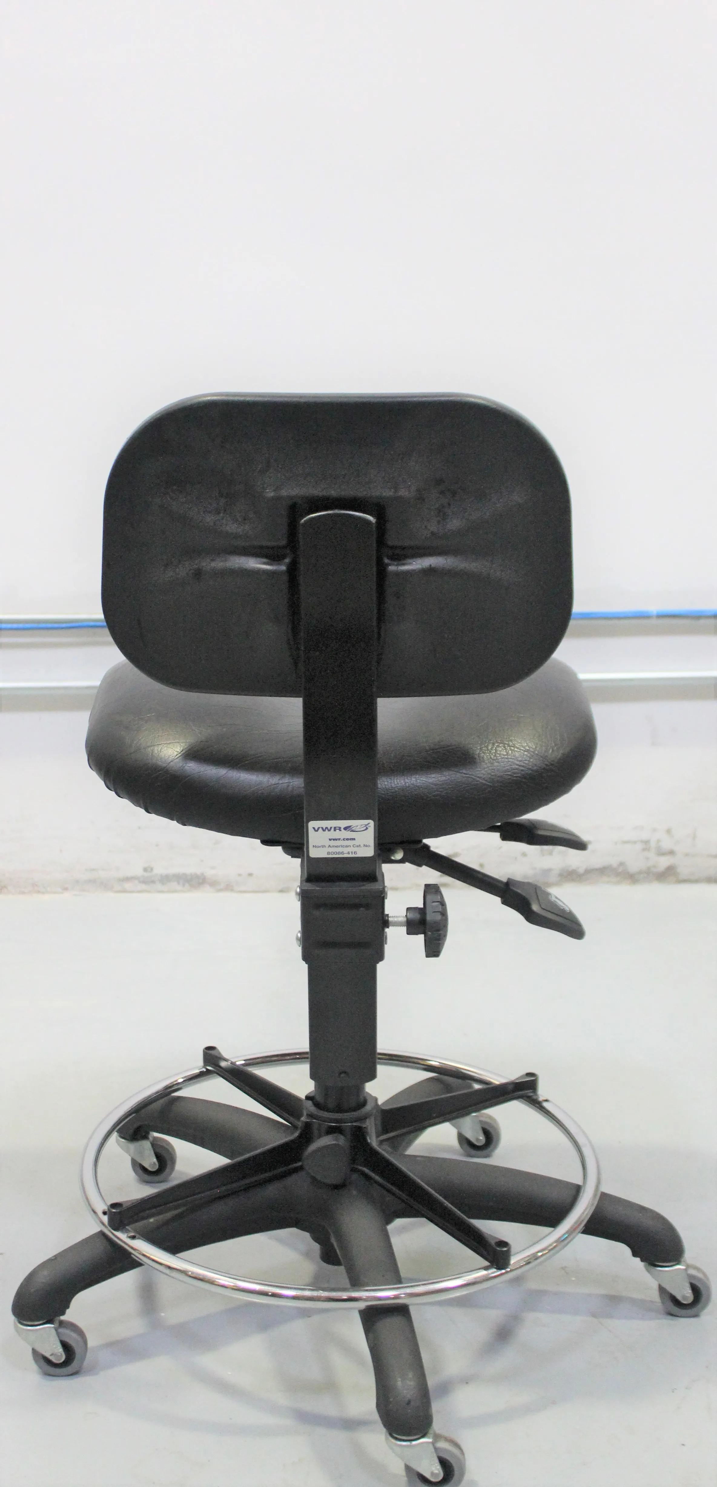Used VWR VSLC-H Vinyl Chair with Pneumatic Seat-Height Adjustment and Tilt Function