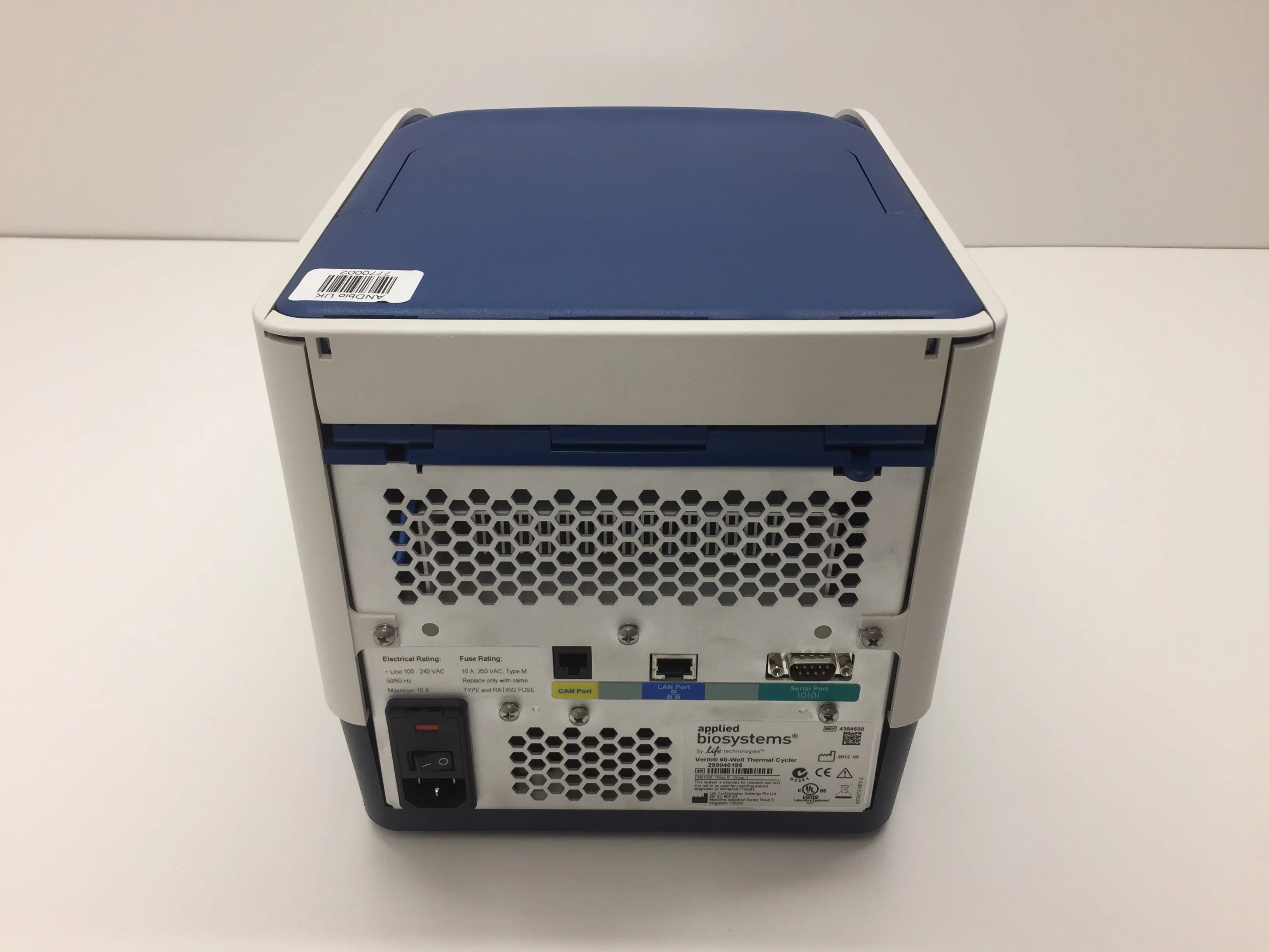 Applied Biosystems Veriti 60 Well Thermal Cycler