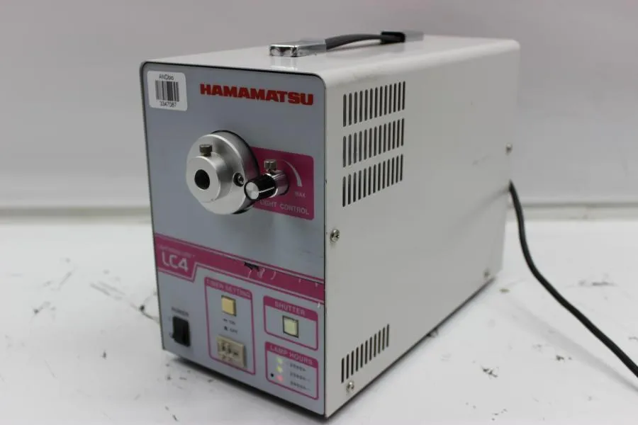 Hamamastu UV Spot Lightsource LC4 PARTS