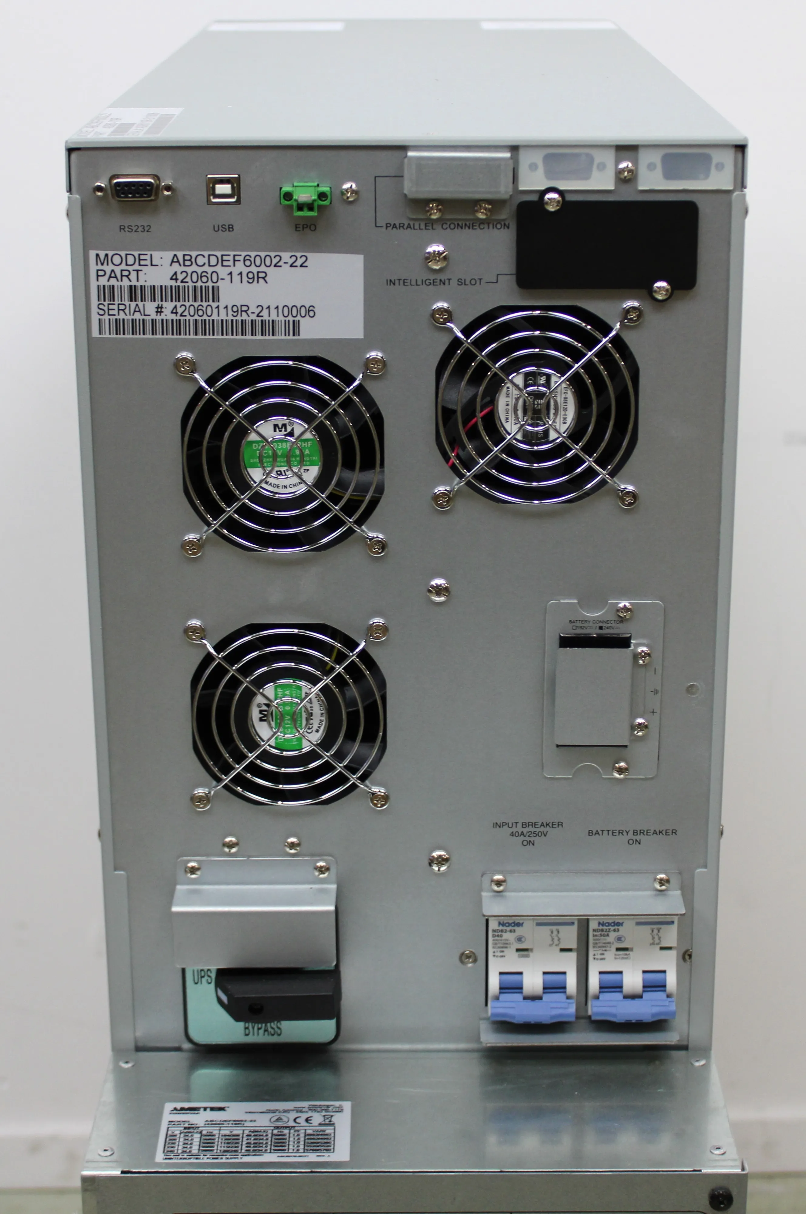 Powervar Security Plus II UPS Power Supply