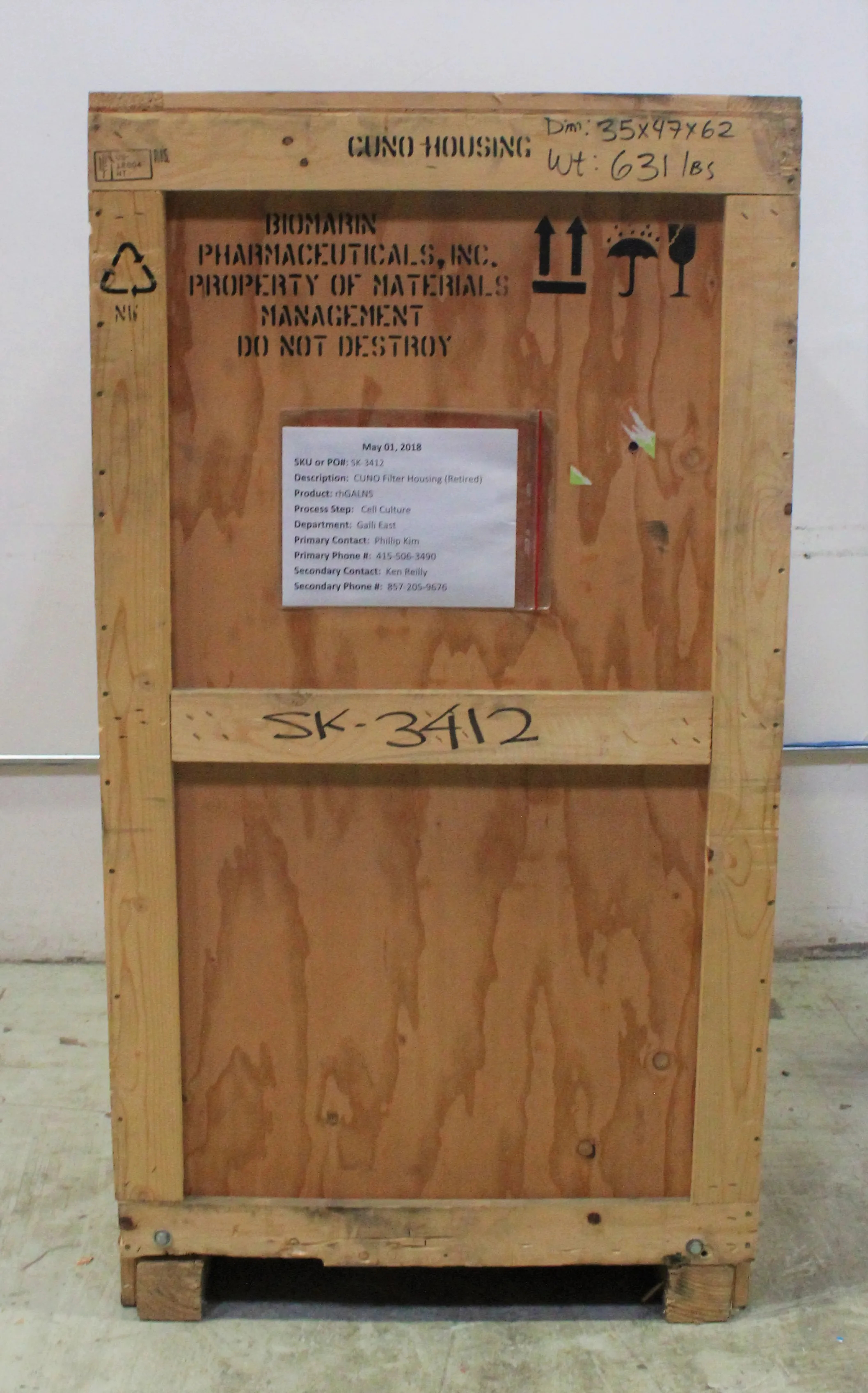 CUNO 16ZPB2 - Used Laboratory Filtration equipment