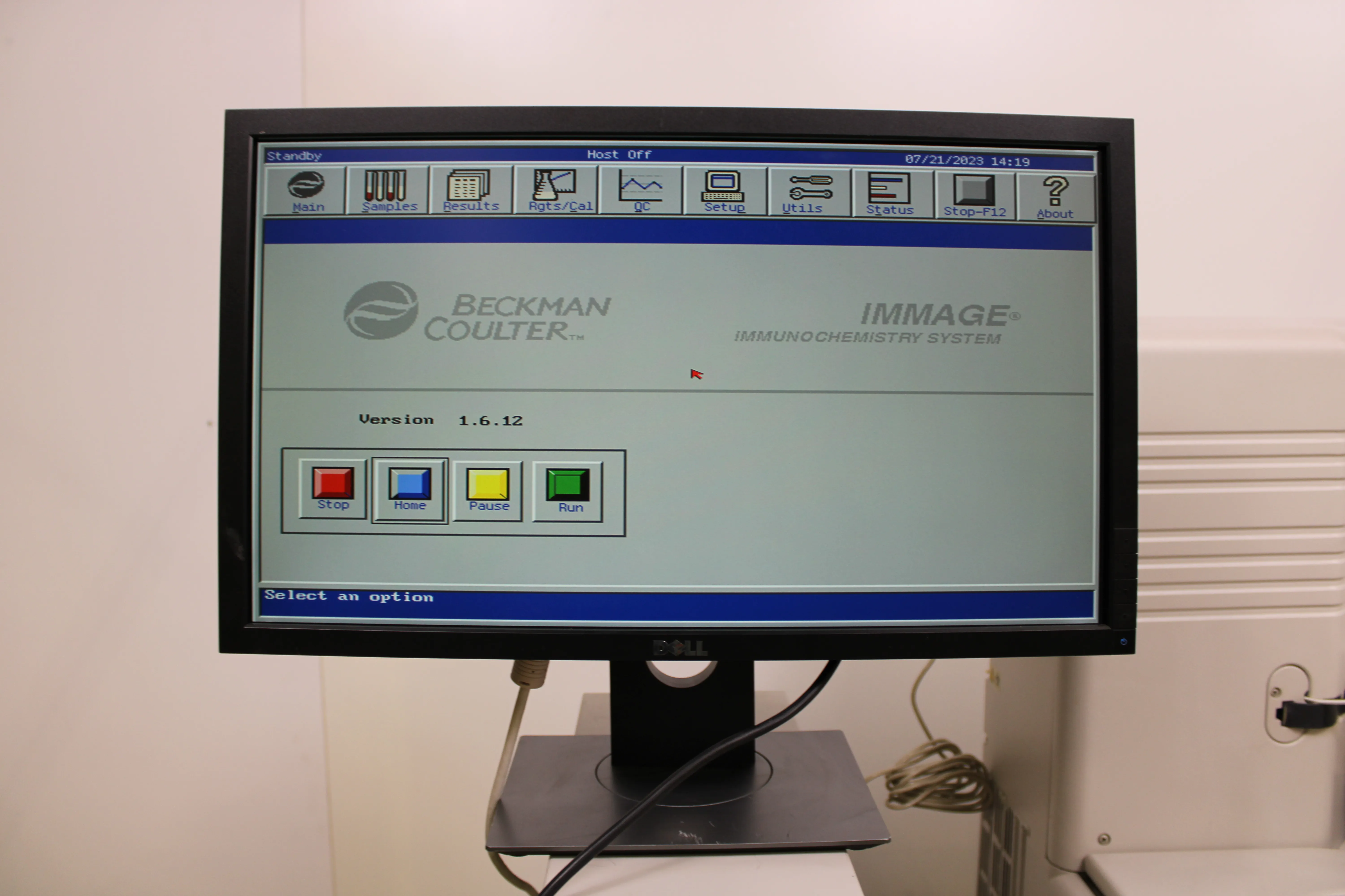 Beckman Coulter Immage 4700 Immunochemistry Analyzer System with Computer - Used Lab Equipment
