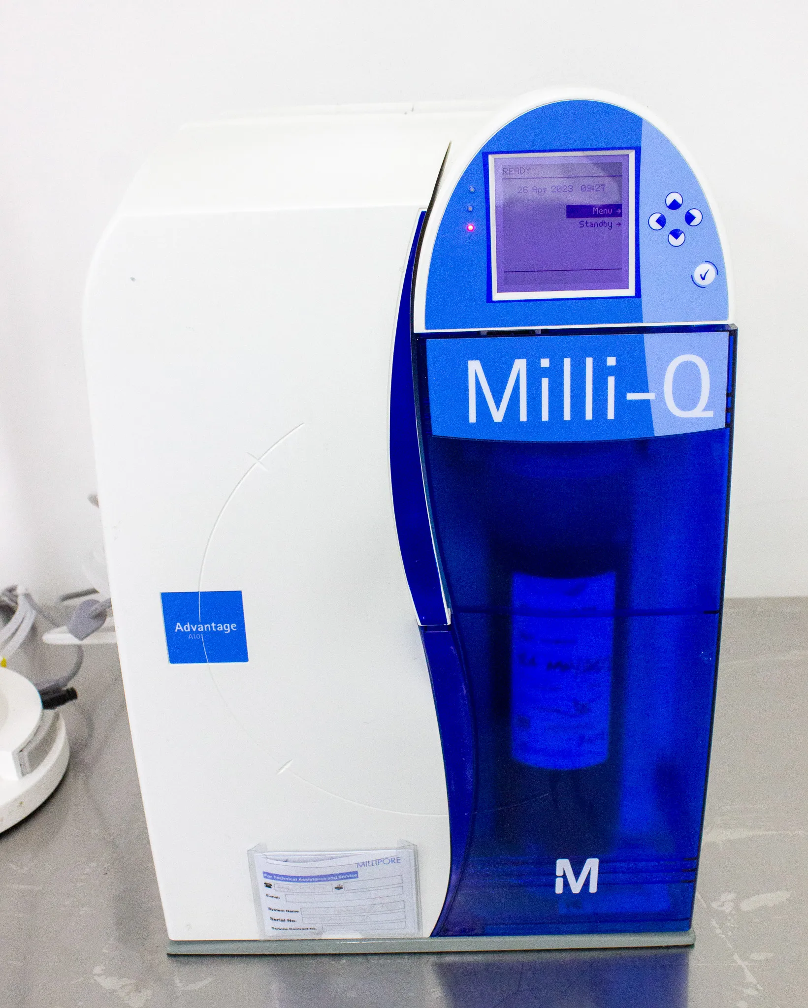 Millipore Milli-Q Advantage A10 Water Purification System