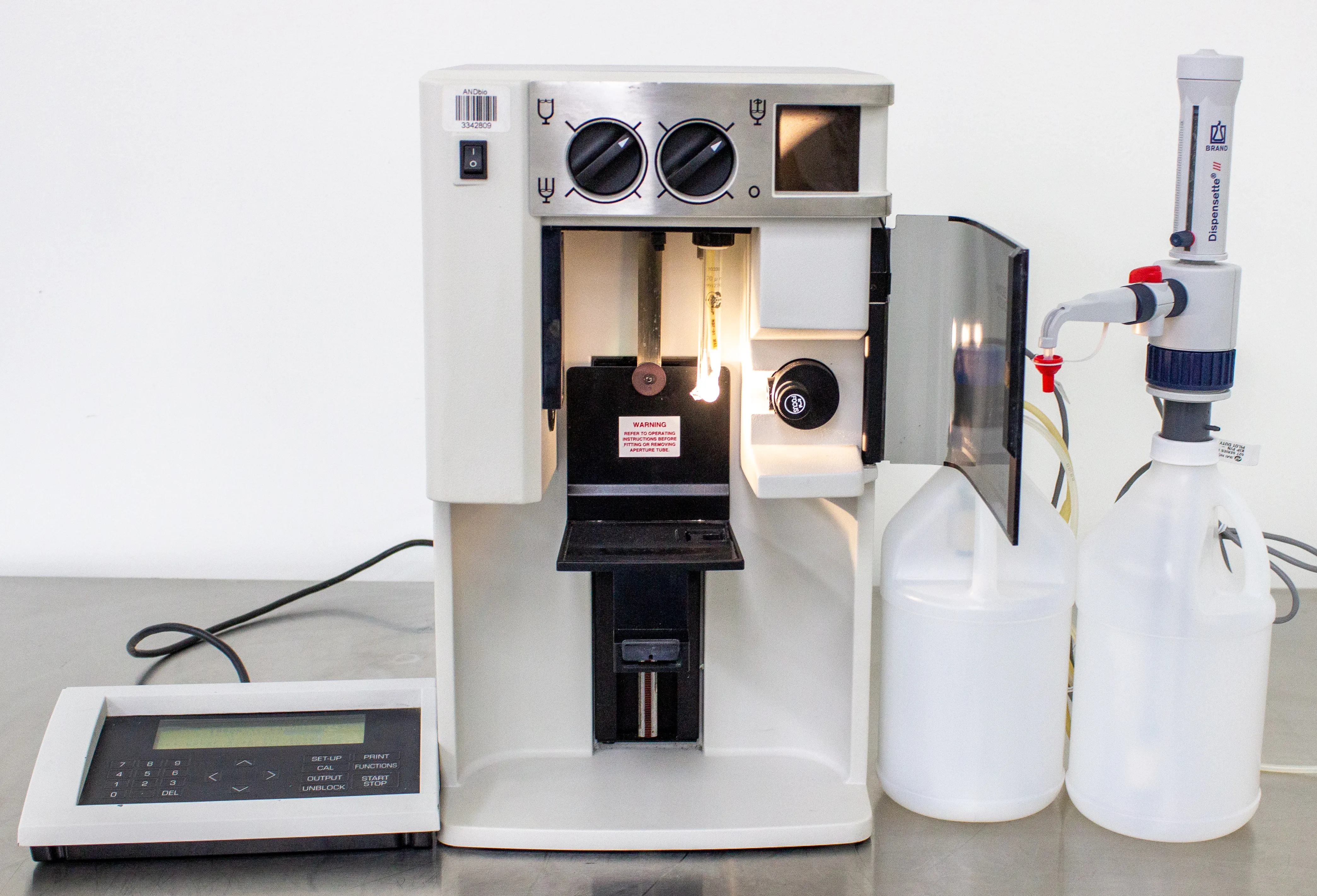 Beckman Coulter Z2 Coulter Particle Count and Size Analyzer 6605700 W/ Keyboard