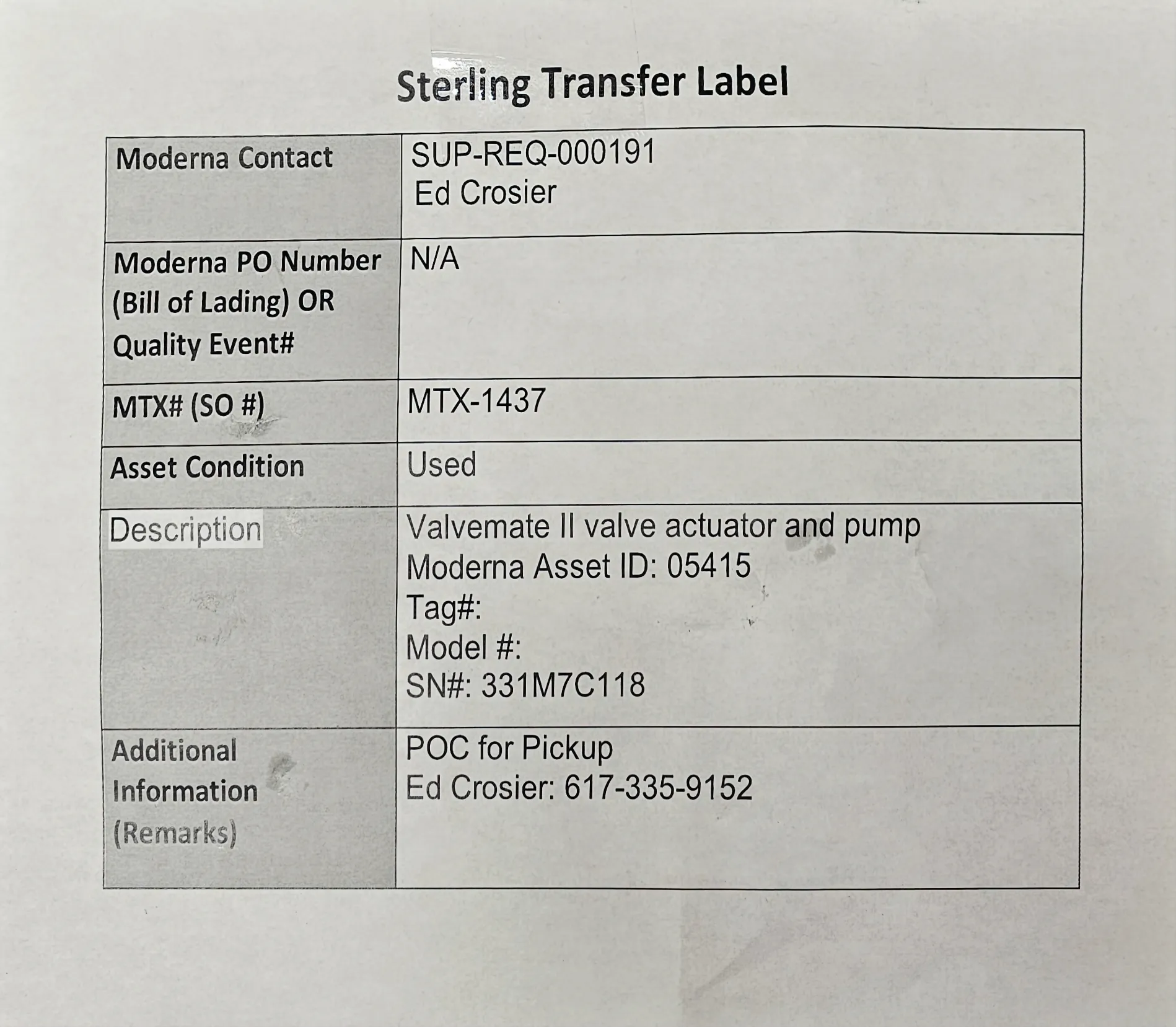 Gilson ValveMate II Valve Actuator for HPLC