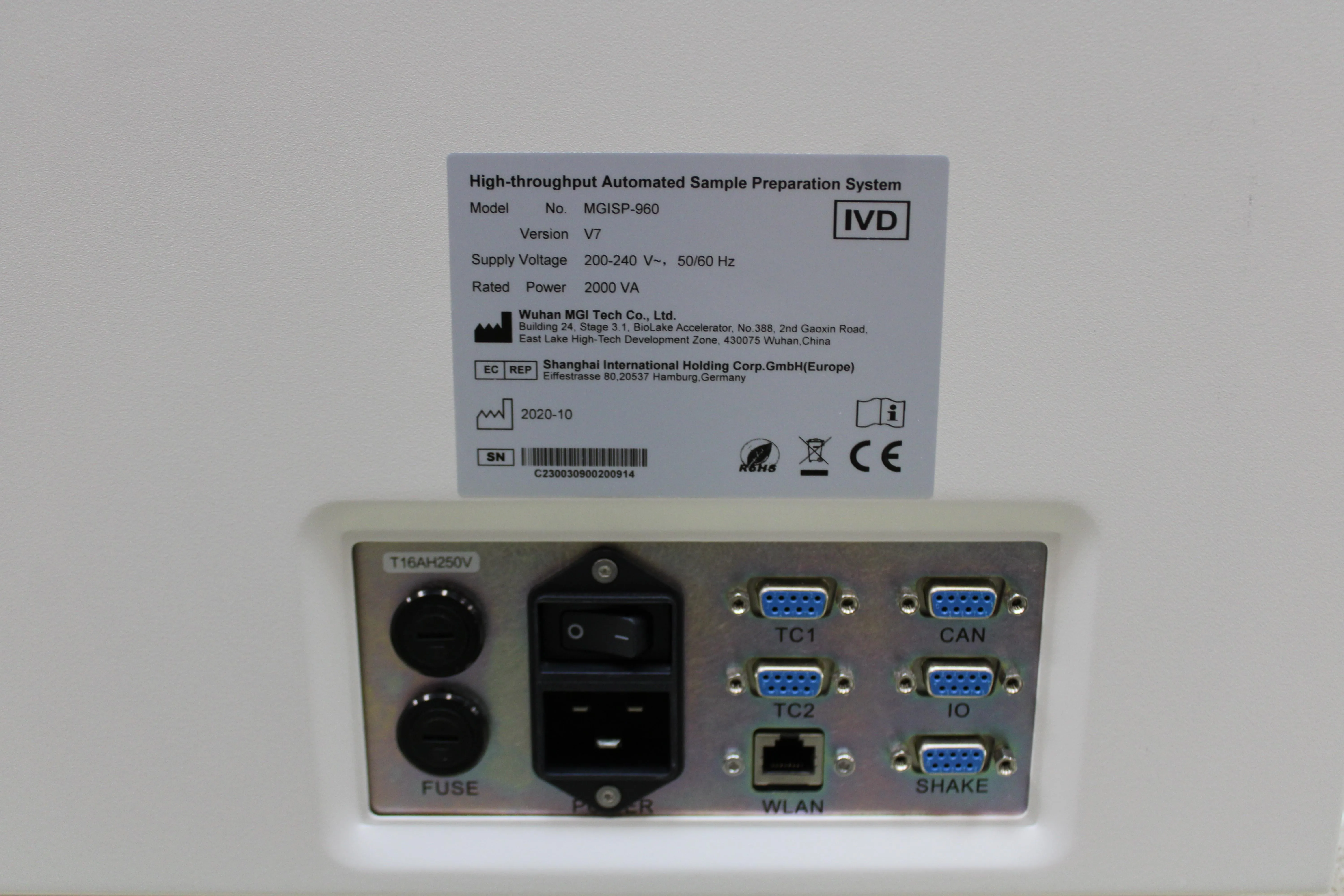 Wuham MGI Tech MGISP-960 DNA Sequencer with 30-Day Warranty