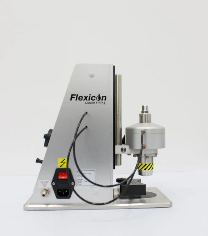 Flexicon FS10 Semi-Auto Vial Capper 55mm DIN Semi Automatic Precision