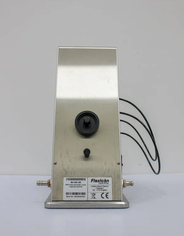 Flexicon FS10 Semi-Auto Vial Capper 55mm DIN Semi Automatic Precision