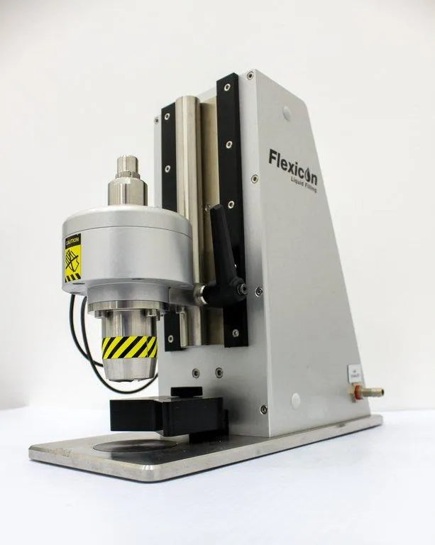 Flexicon FS10 Semi-Auto Vial Capper 55mm DIN Semi Automatic Precision