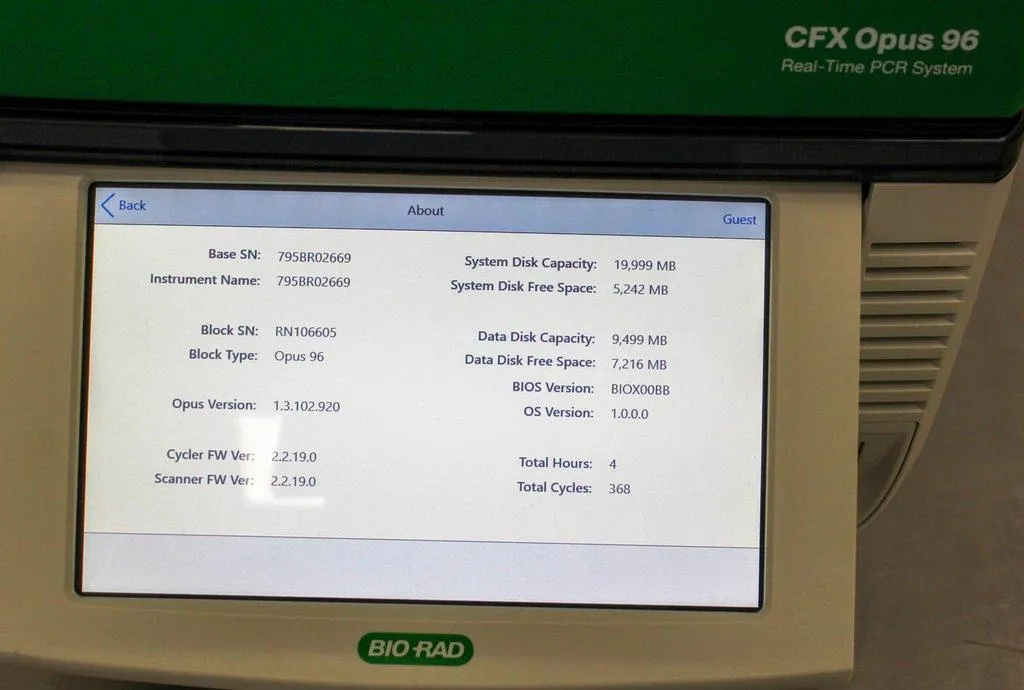 BIO-RAD CFX Opus 96 Real-Time PCR System