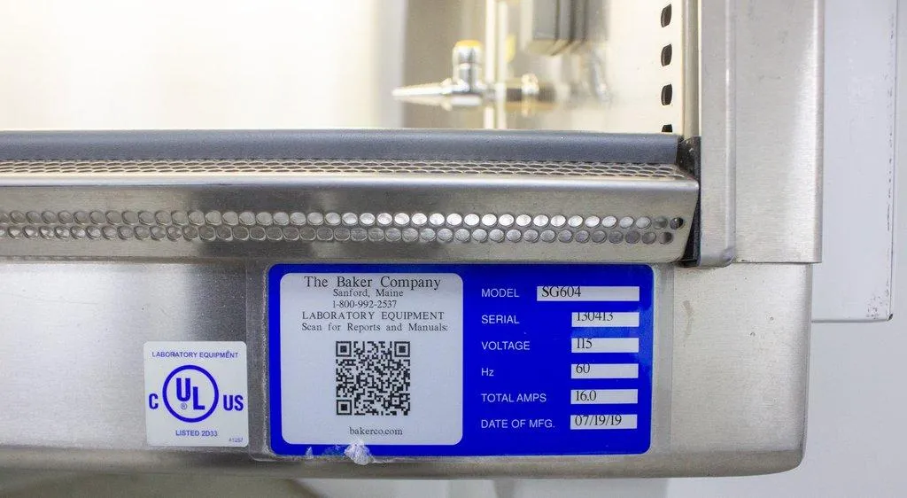 The Baker Company SG604 SterilGard Biological Safety Cabinet