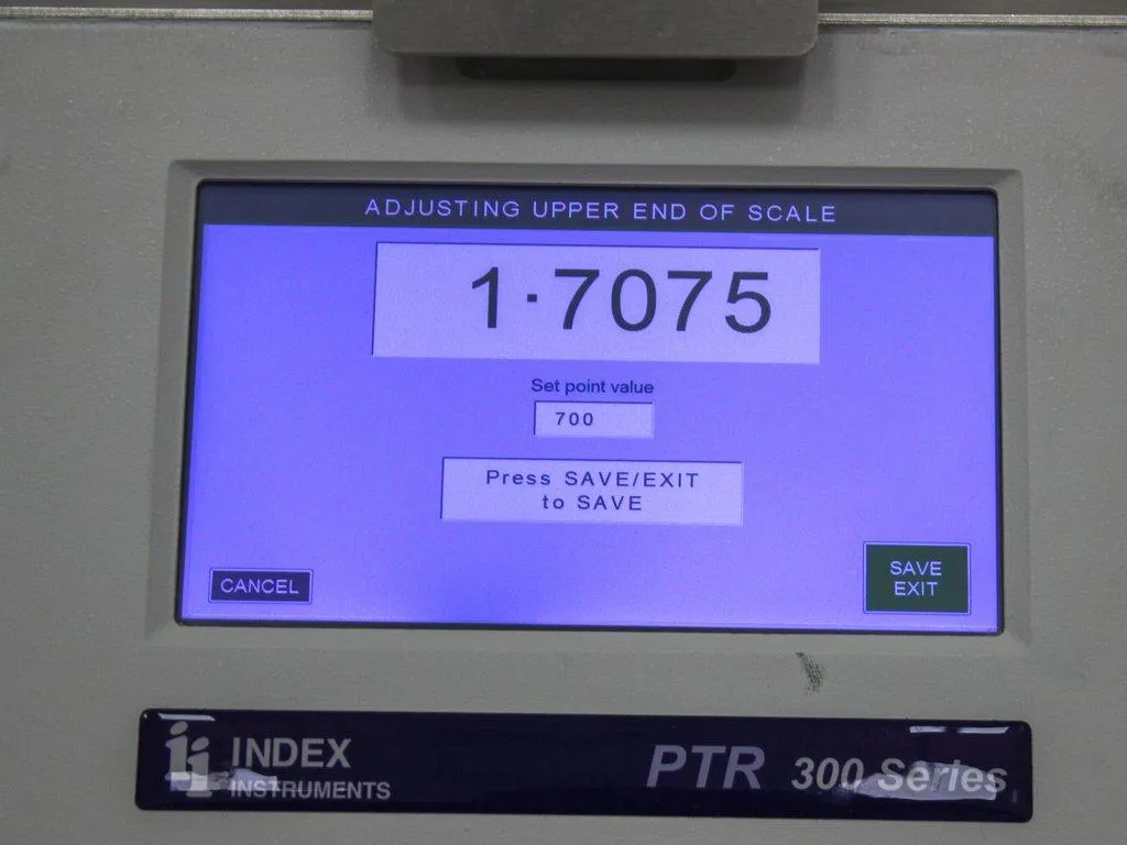 Index Instruments PTR 300 series refractometer