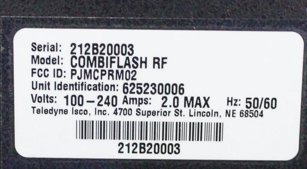 Teledyne Isco Combiflash RF Accessory