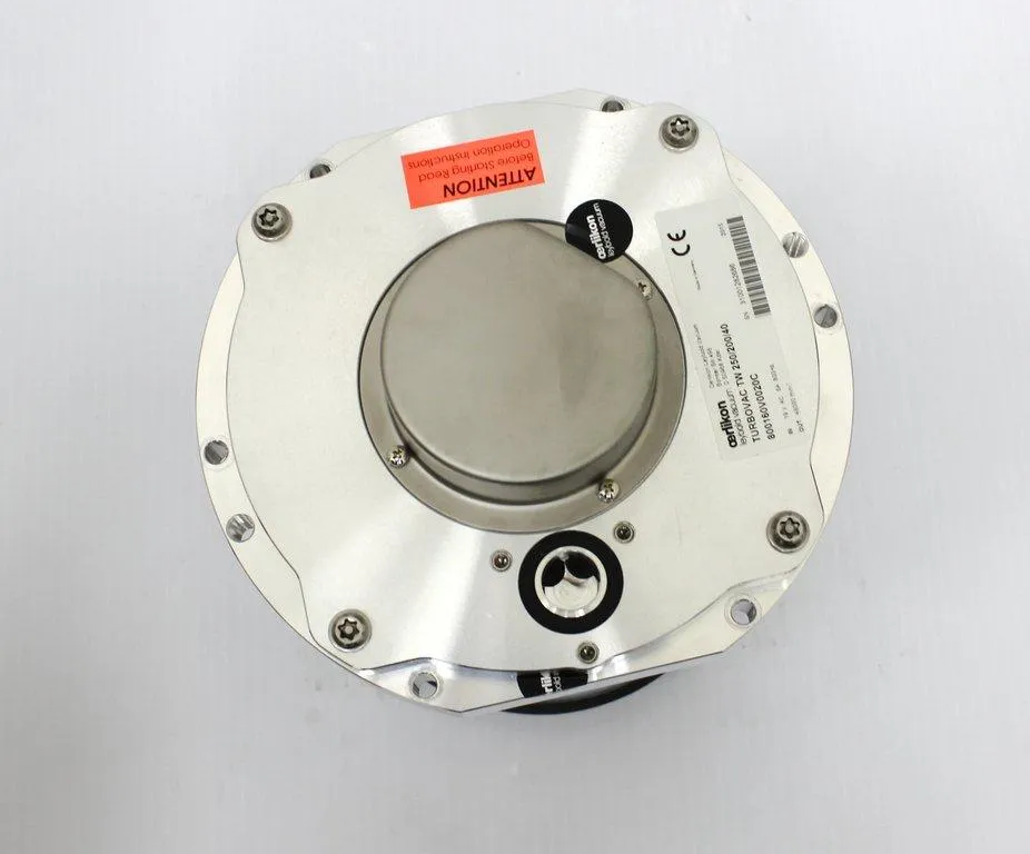 Oerlikon Leybold Vacuum Turbovac TW 250/200/40 Vacuum Pump