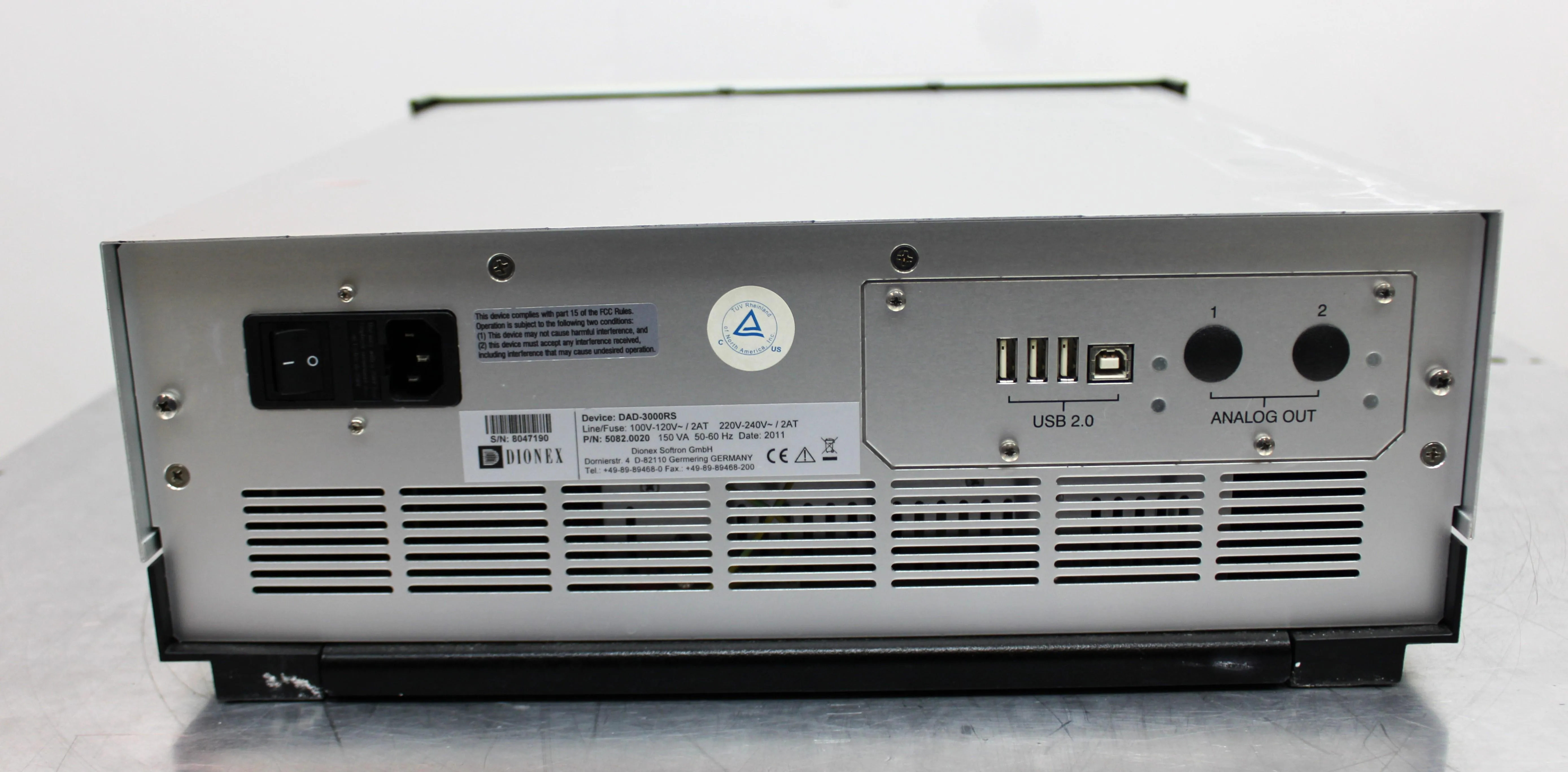 Dionex DAD-3000RS HPLC System