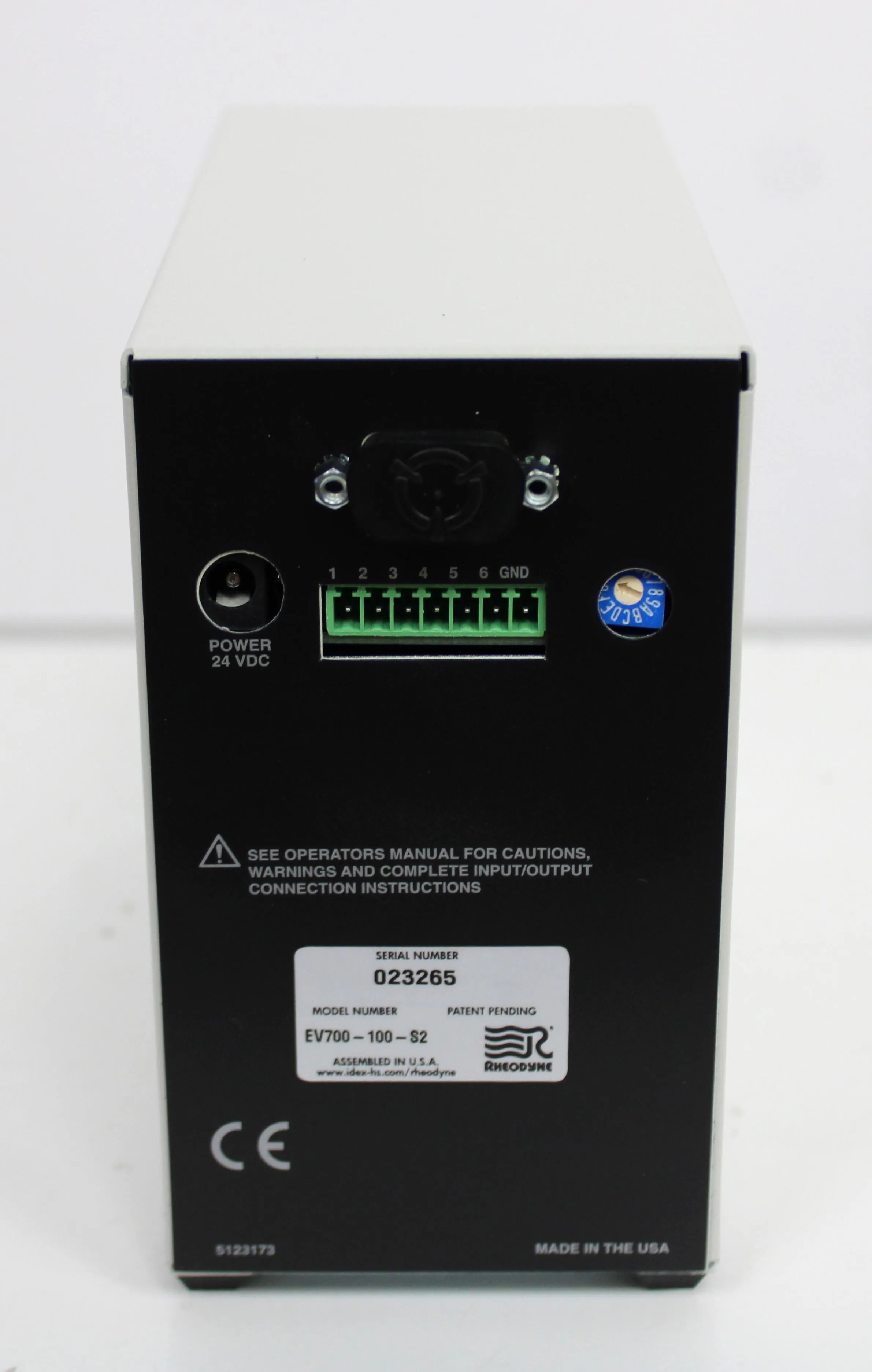 Rheodyne EV700-100-WA Valve