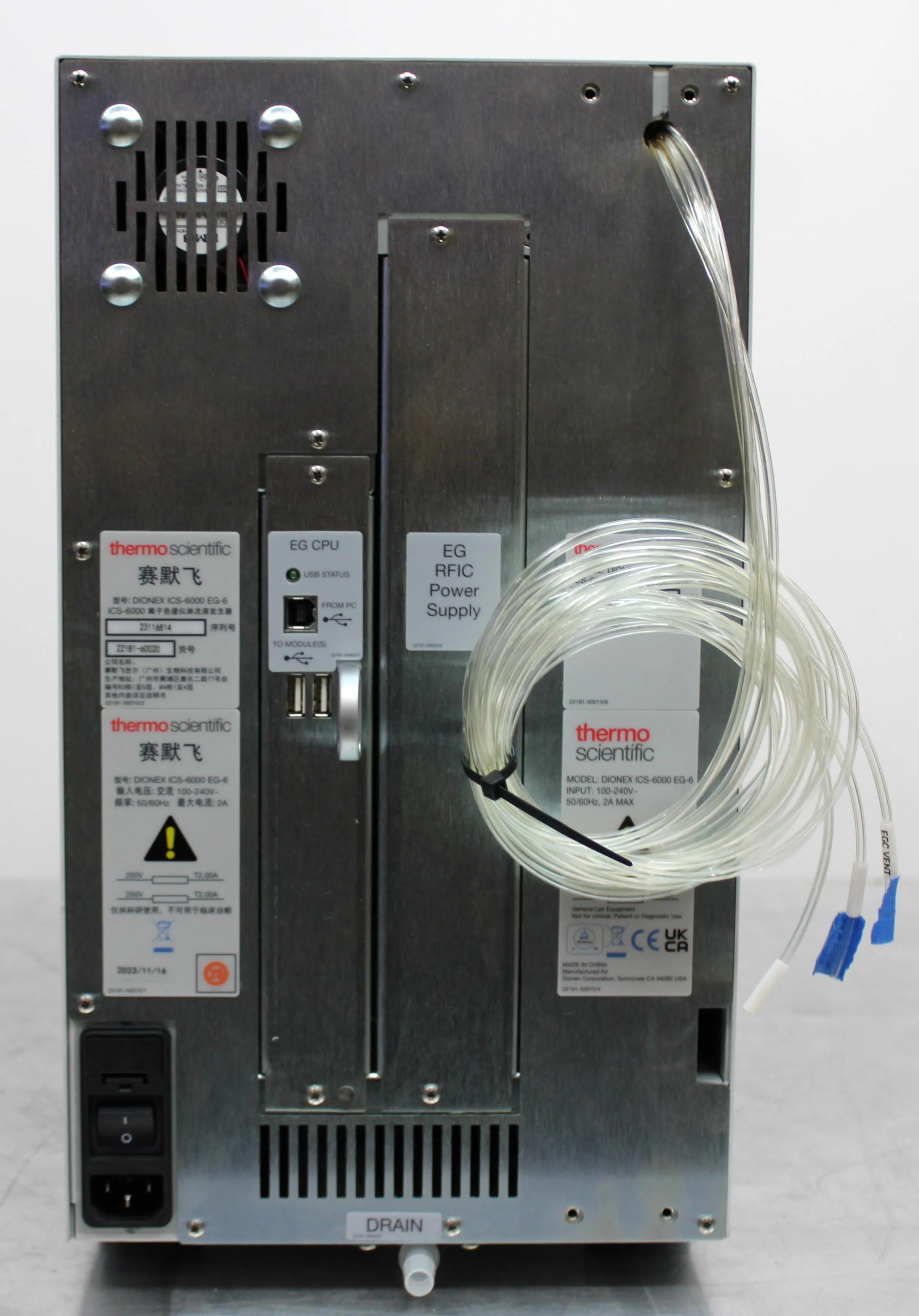 Thermo Scientific Dionex ICS-6000 EG-6 Eluent Generator