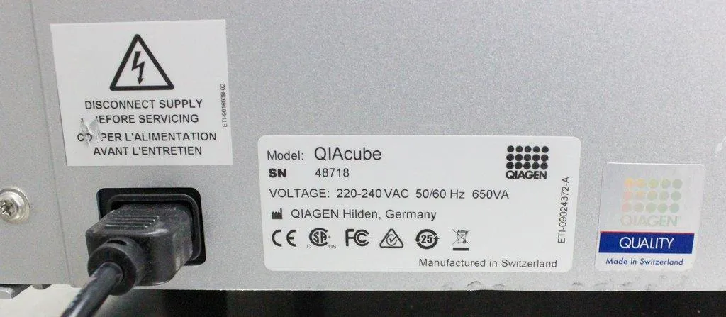Qiagen QIAcube DNA RNA Purification System