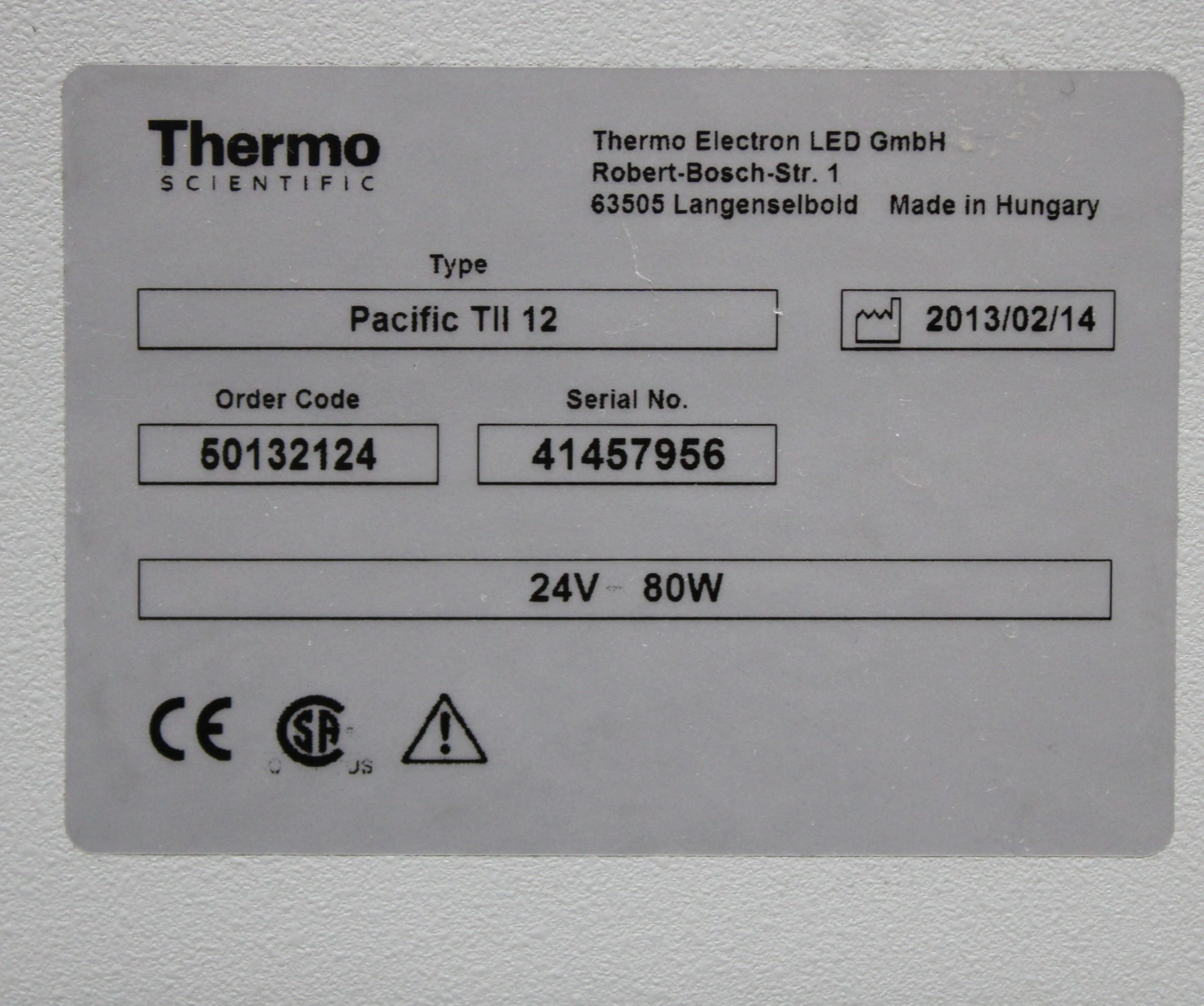 Thermo Scientific Barnstead Pacific TII Water Analyzer