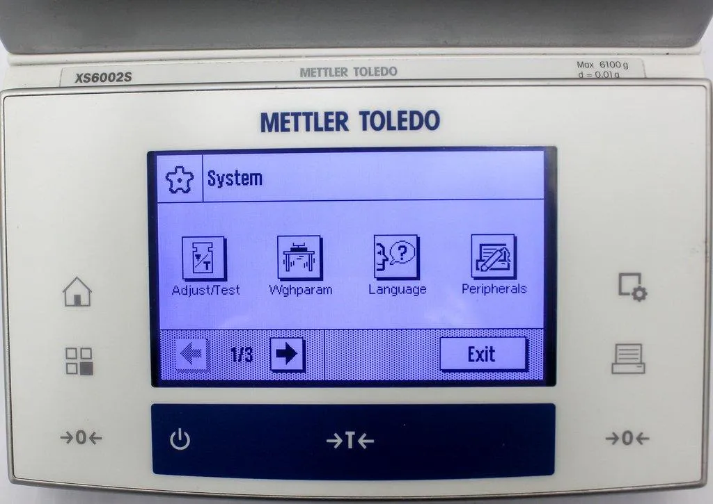 Mettler-Toledo XS6002S Precision Balance Scale