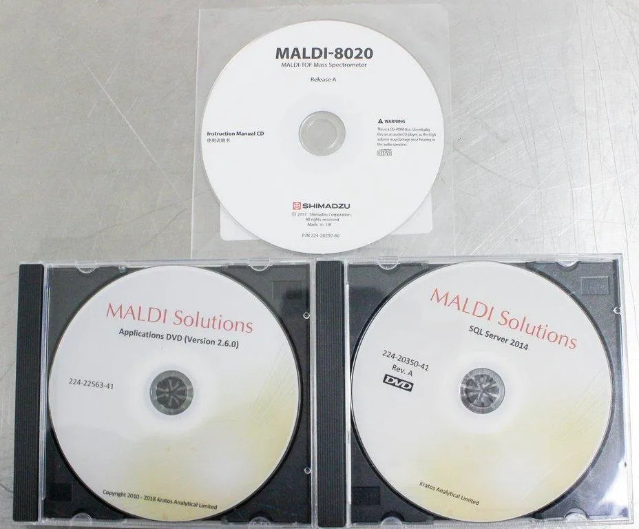 Shimadzu MALDI-8020 Mass Spec