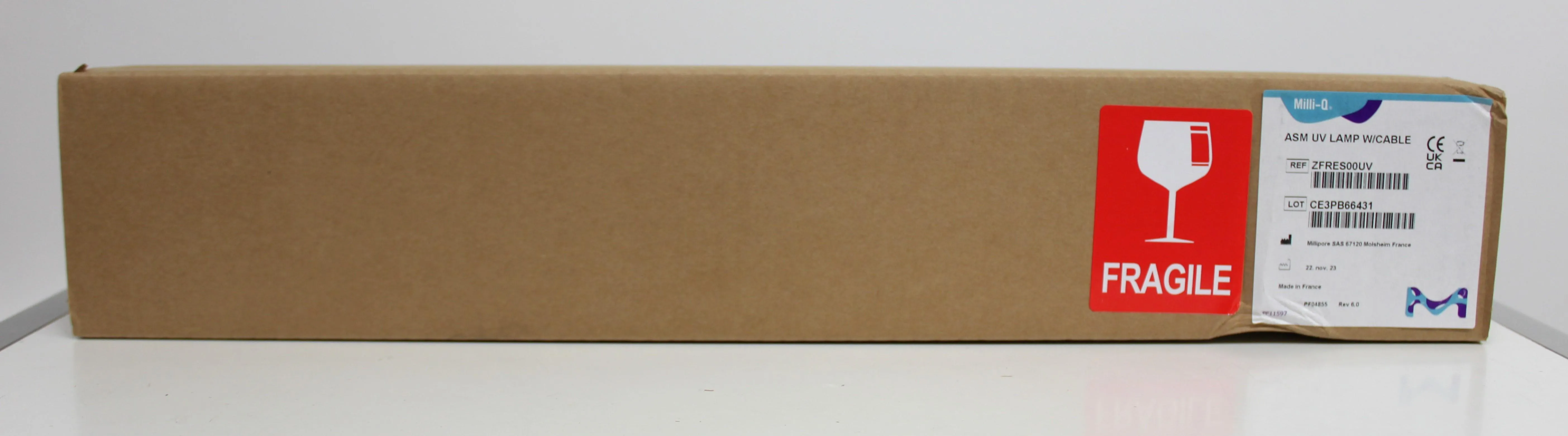Milli-Q ZFRES00UV ASM UV Lamp Bactericidal Water Accessory 254nm France 2023