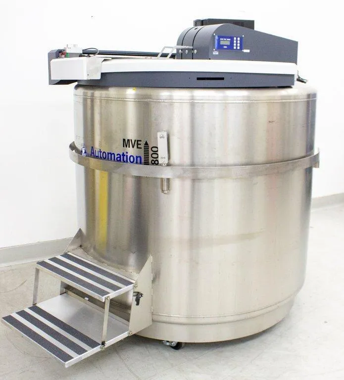 MVE BioStore III Cryo LN2 Automated Storage System -190C Freezer 252 Cryoboxes